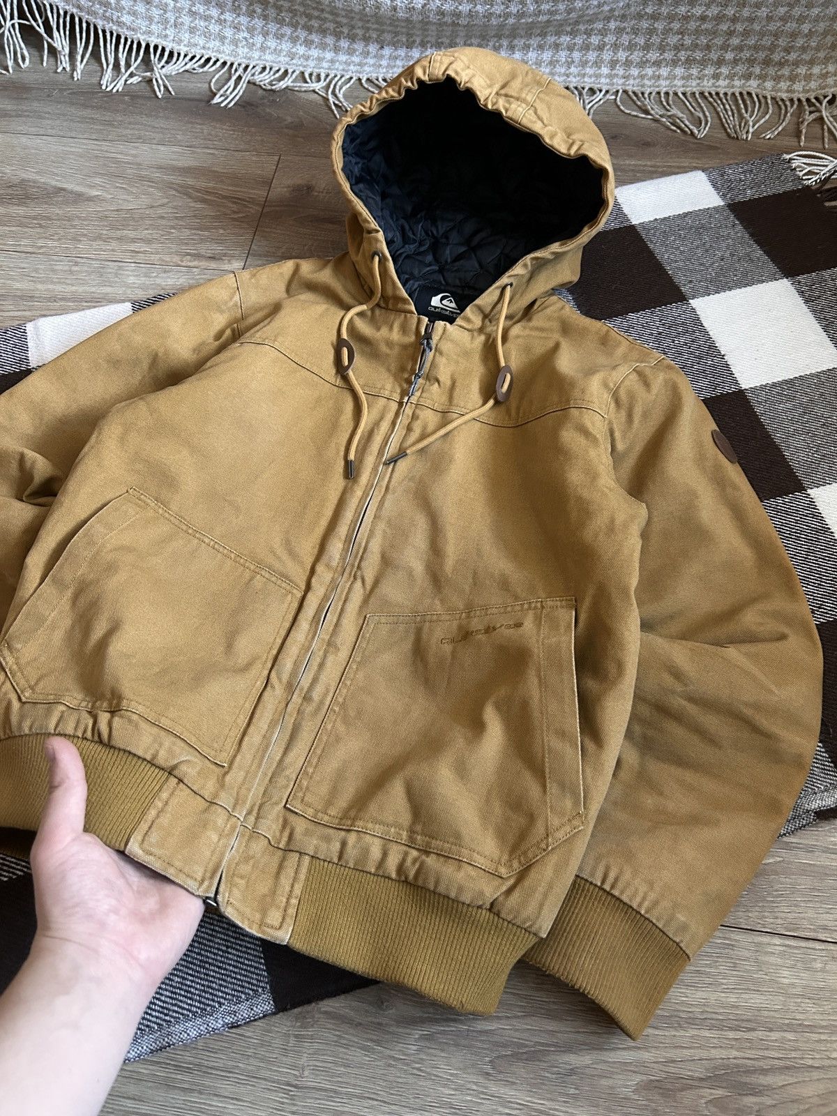 Quiksilver × Vintage Vintage Quicksilver true faded active jacket mens rare Size US S / EU 44-46 / 1 - 3 Thumbnail