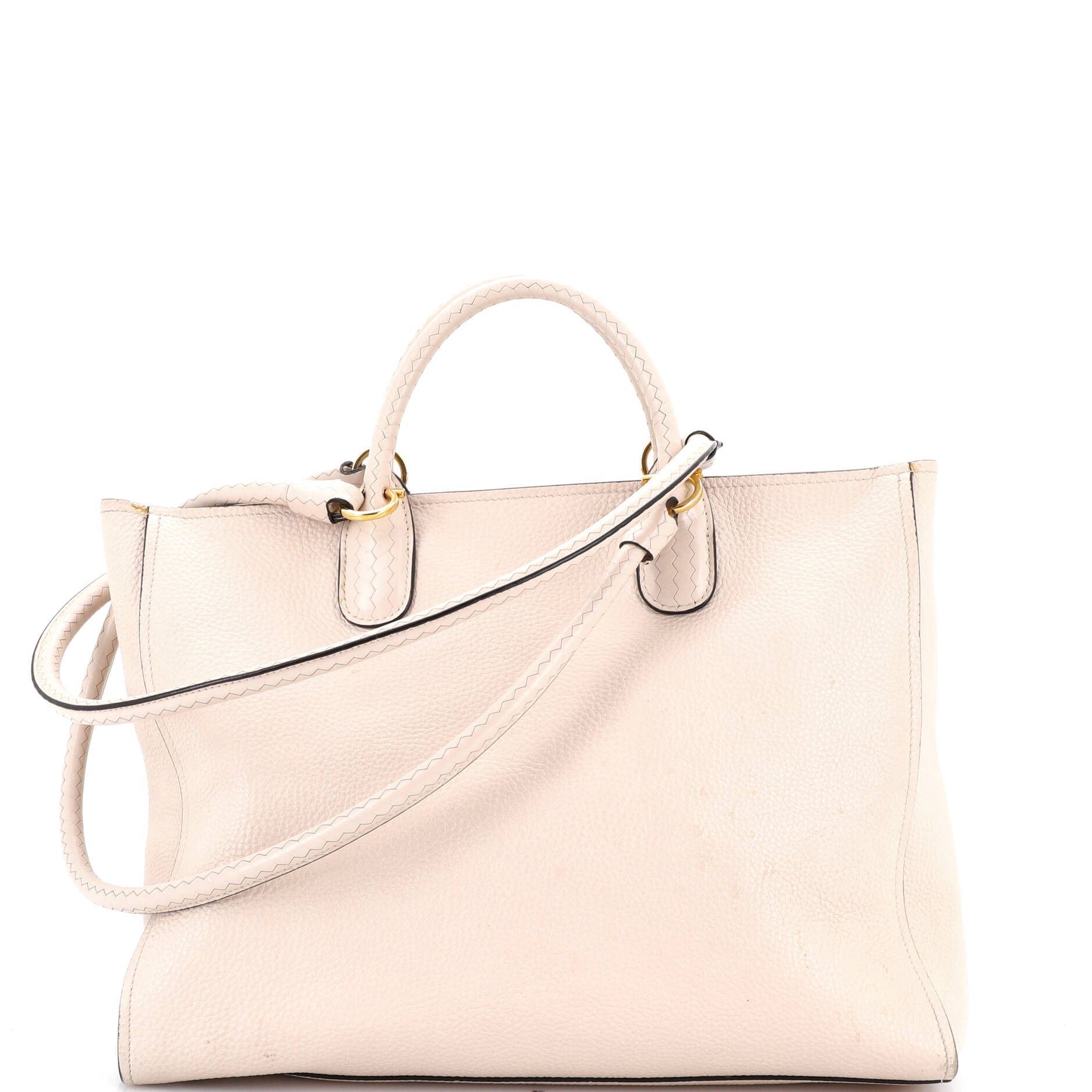 Salvatore Ferragamo Gancio Braided Convertible Tote Size ONE SIZE - 1 Thumbnail