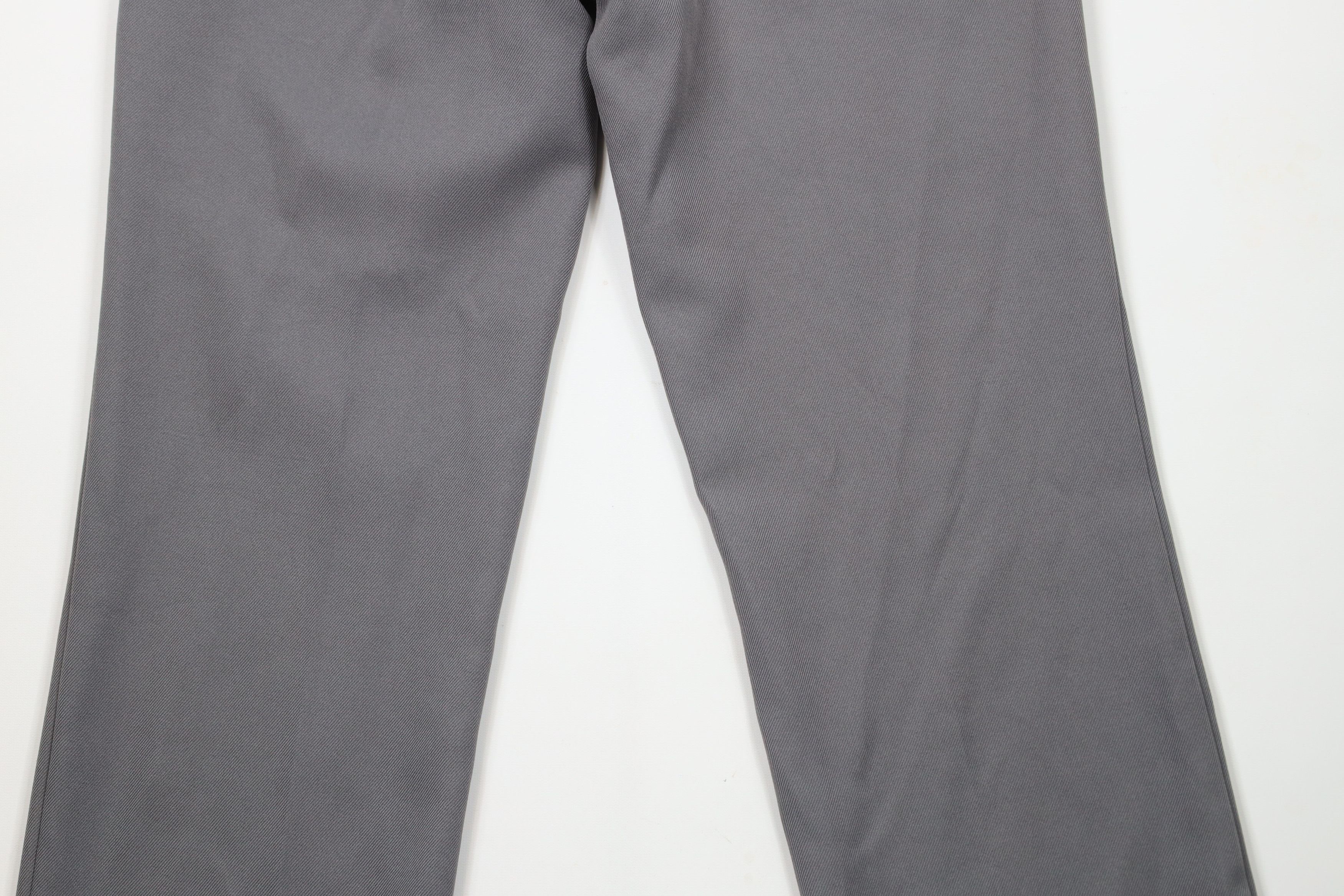 Vintage Vintage 90s Streetwear Knit Flared Wide Leg Chino Pants Gray Size US 34 / EU 50 - 12 Thumbnail