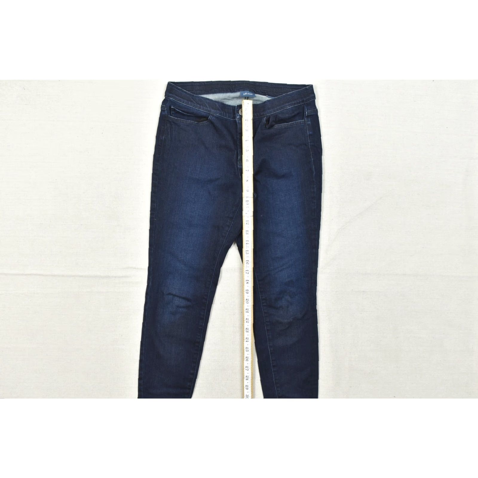 J. Jill J. Jill Denim Women's Size 8 Dark Wash 5-Pocket Leggings Tencel Lyocell Stretch Jegging Shirt Jeans Womens Jeans Women Size 30" / US 8 / IT 44 - 5 Thumbnail