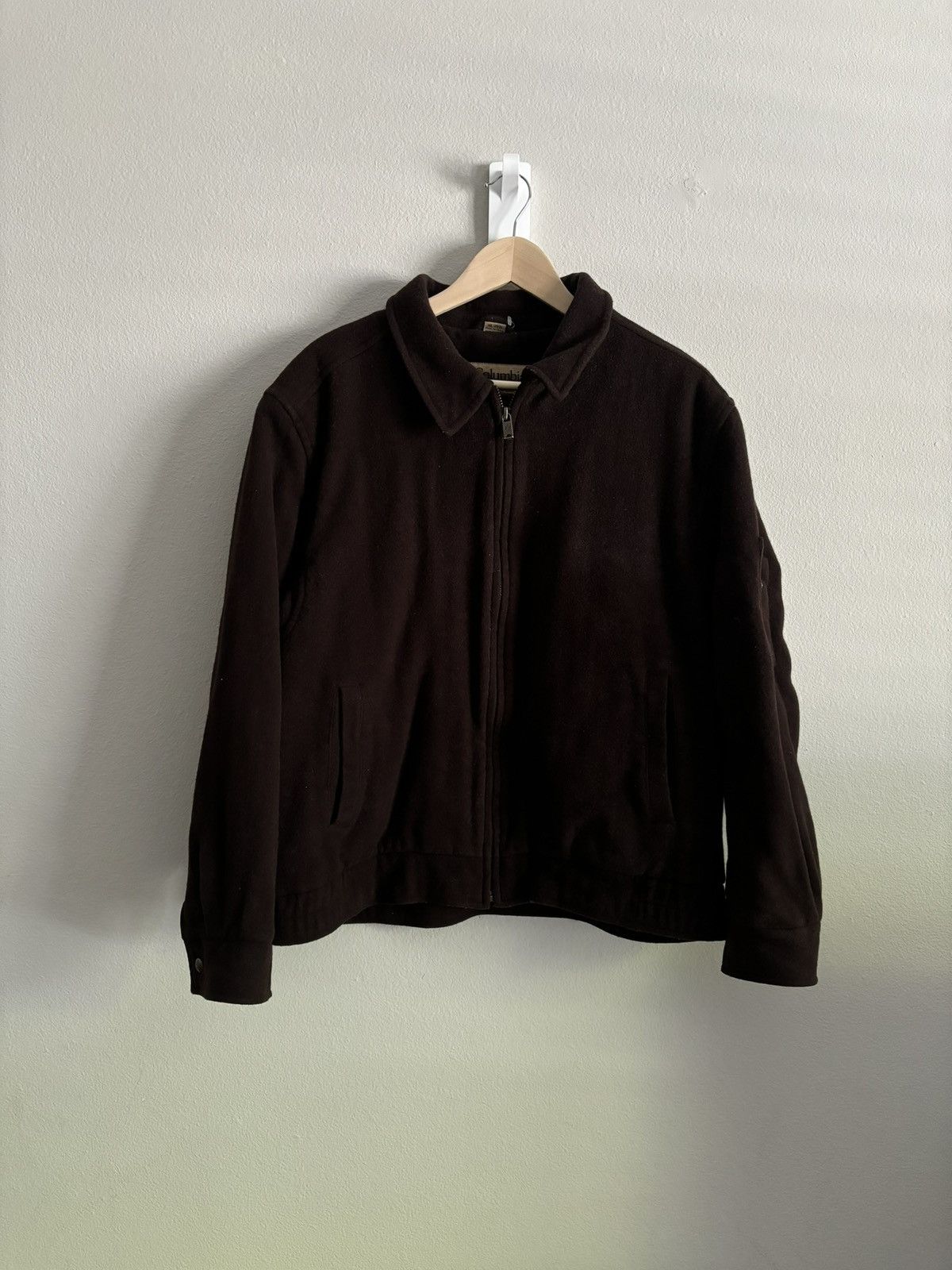 Columbia Columbia Brown Wool Coat Size US XL / EU 56 / 4 - 1 Thumbnail