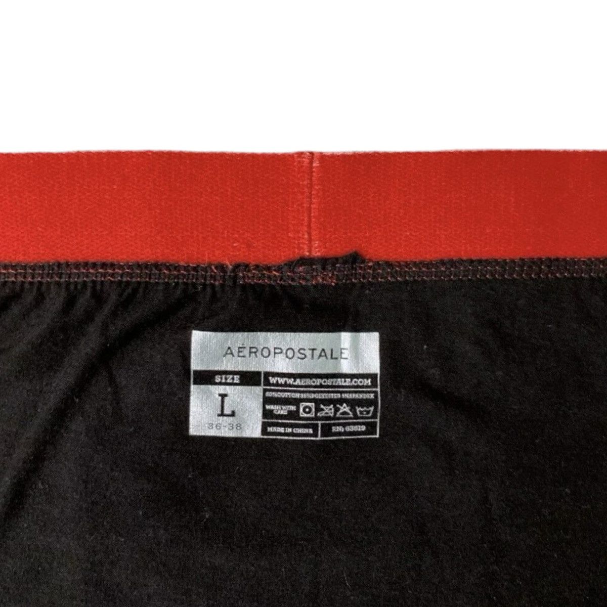 Aeropostale Aeropostale Men’s Black / Red Boxer Briefs Size Large Size 36 - 3 Thumbnail