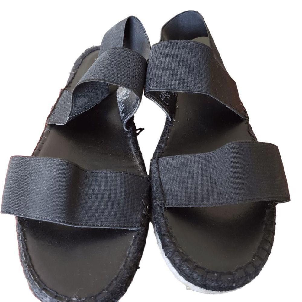 Designer CT1283 Black Ladies Flat Sandals Size 10 Size US 10 / IT 40 - 1 Thumbnail