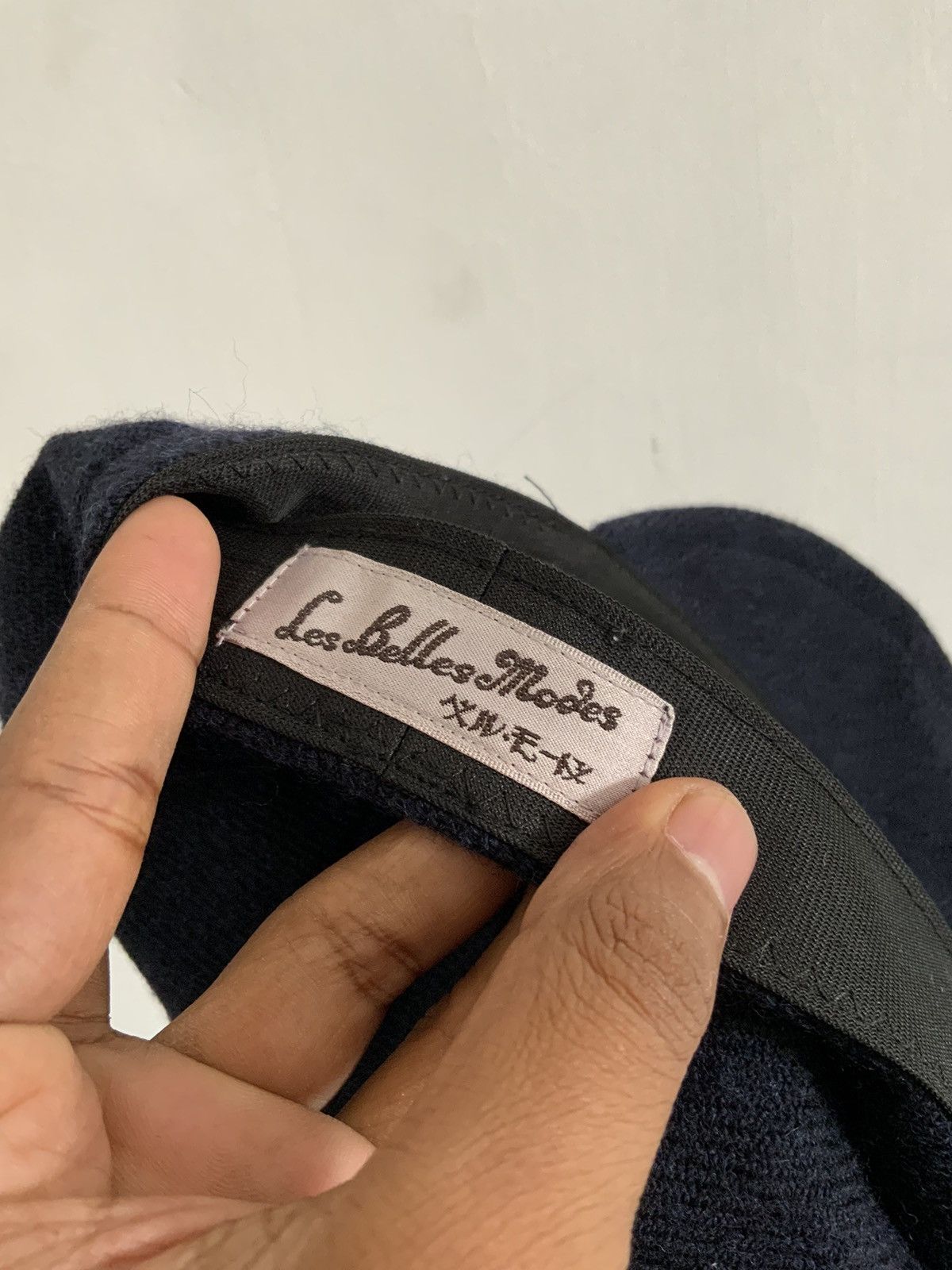 Japanese Brand Vintage Les Belles Modes Indigo Retro Hat Size ONE SIZE - 8 Thumbnail