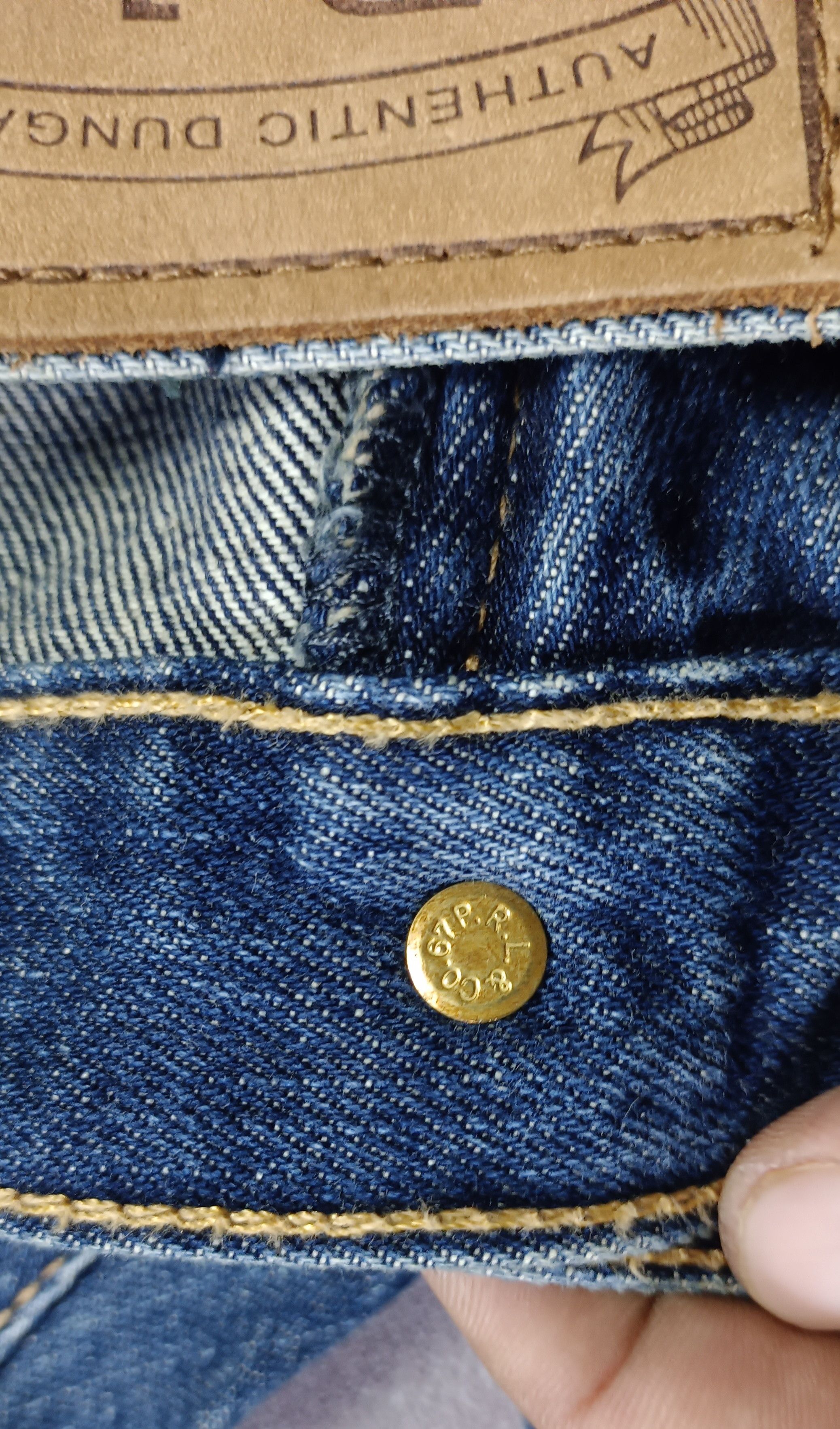 Ralph Lauren Vintage💥 Polo Ralph Lauren RL Straight Cut jeans Size US 33 - 18 Thumbnail