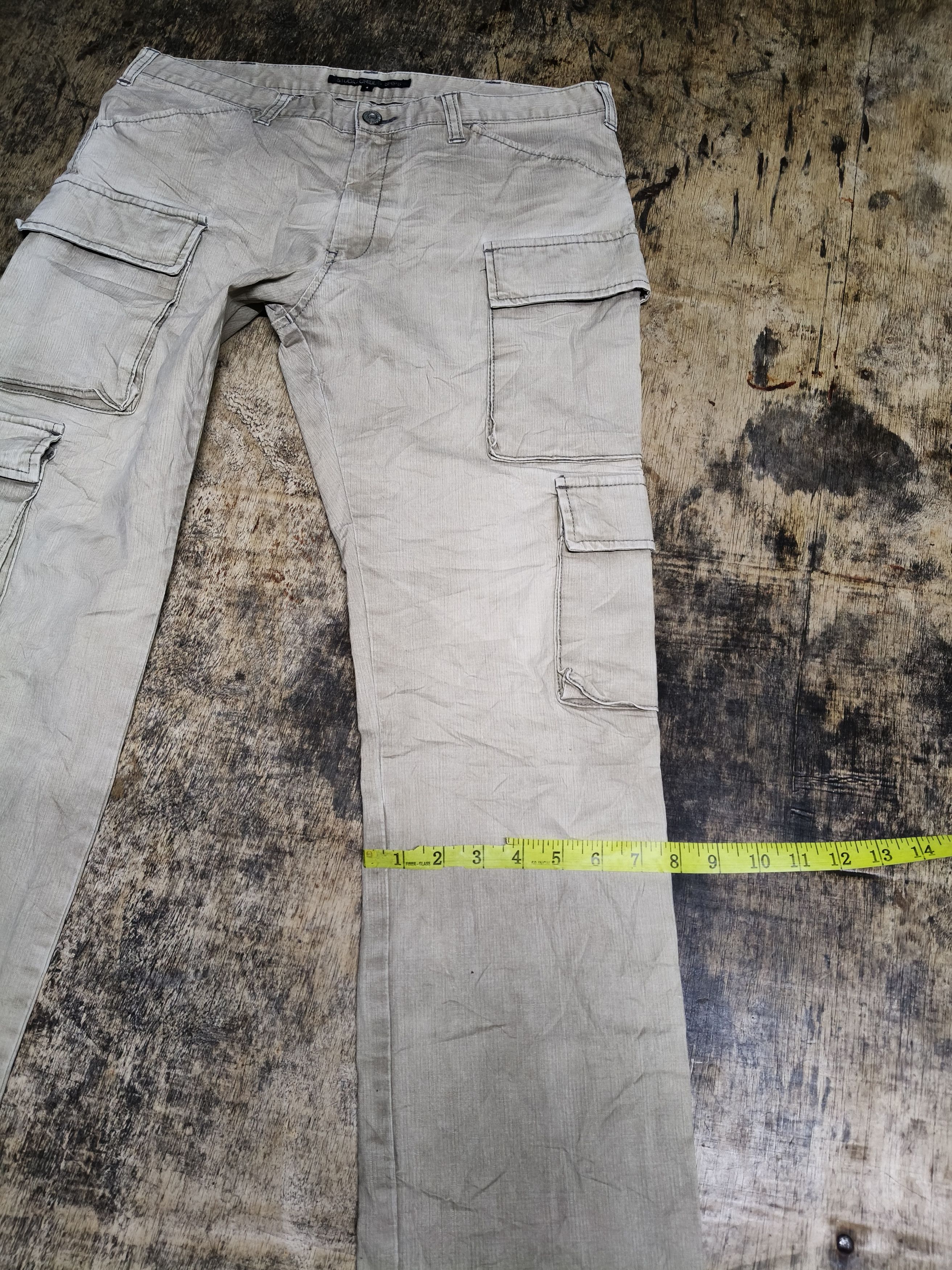 Japanese Brand Studio Oribe + Ships Cargo Pants Skiny Size US 33 - 14 Thumbnail