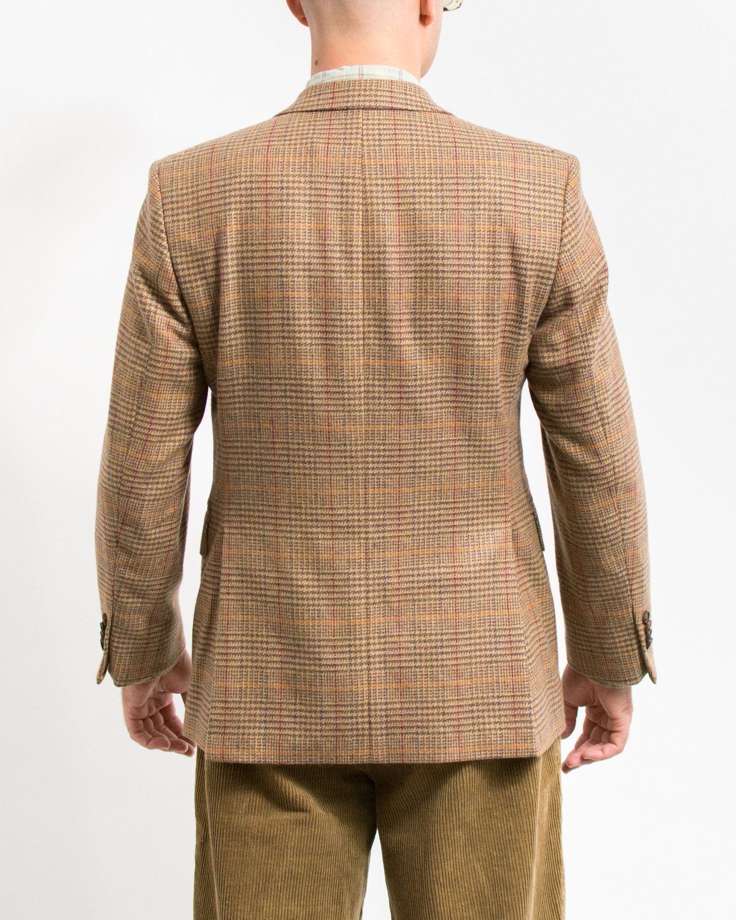 Other SØR x Johnstons Vintage Cashmere Blazer - Plaid Tweed Jacket Size 48R - 5 Thumbnail