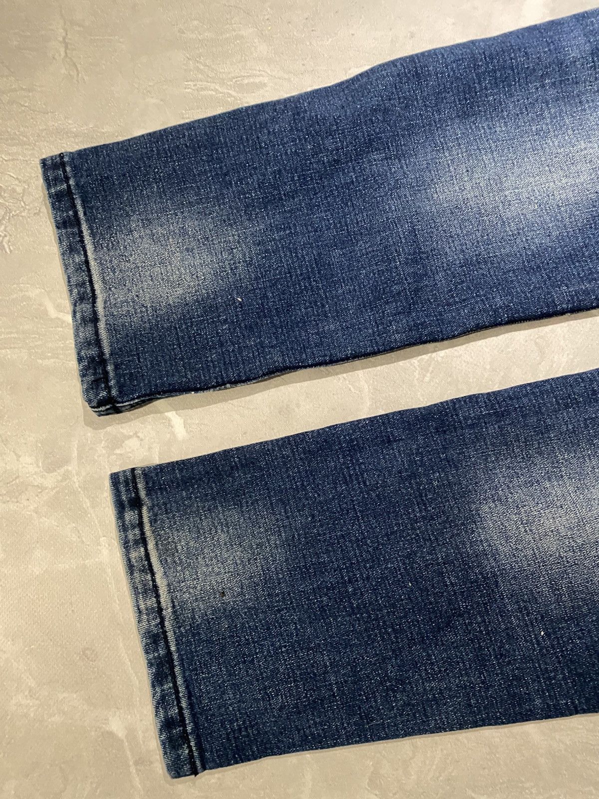 Japanese Brand Destroyed 90s Grunge Slim Fit Jeans Size US 30 / EU 46 - 9 Thumbnail