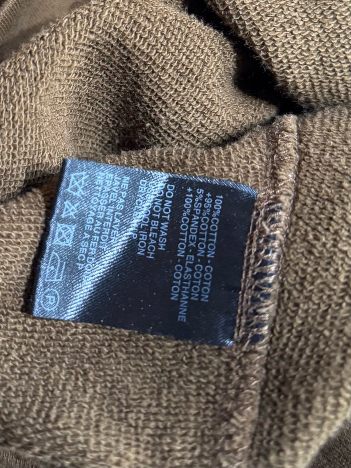 Haider Ackermann XXL $724 BROWN TAN OVERSIZED PERTH HOODIE SWEATER Size US M / EU 48-50 / 2 - 4 Thumbnail