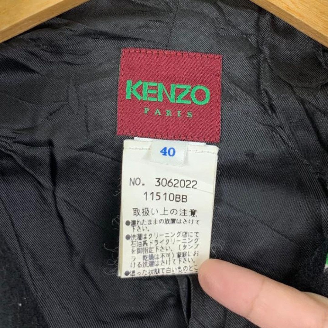 Kenzo KENZO PARIS France Brand Flowers Drawings Short Coat Size S / US 4 / IT 40 - 4 Thumbnail