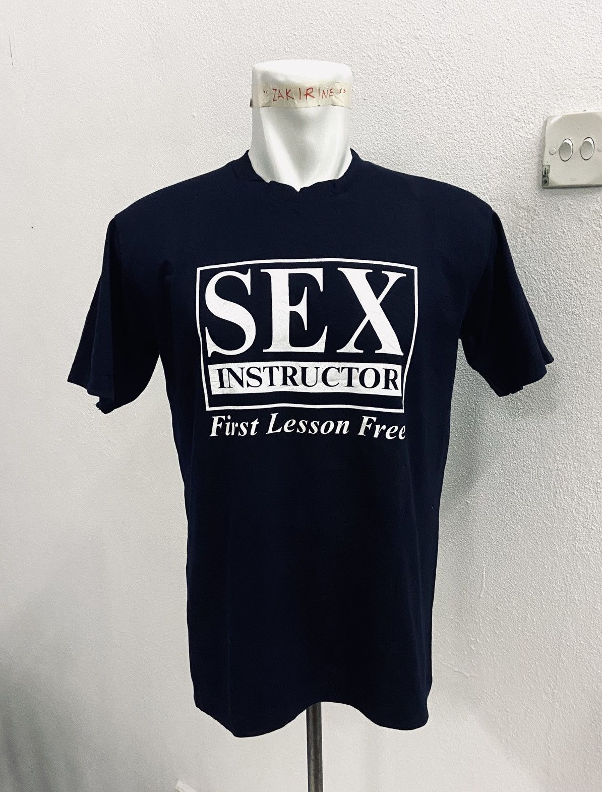 Other SEX INSTRUCTOR TEE Size US S / EU 44-46 / 1 - 3 Thumbnail