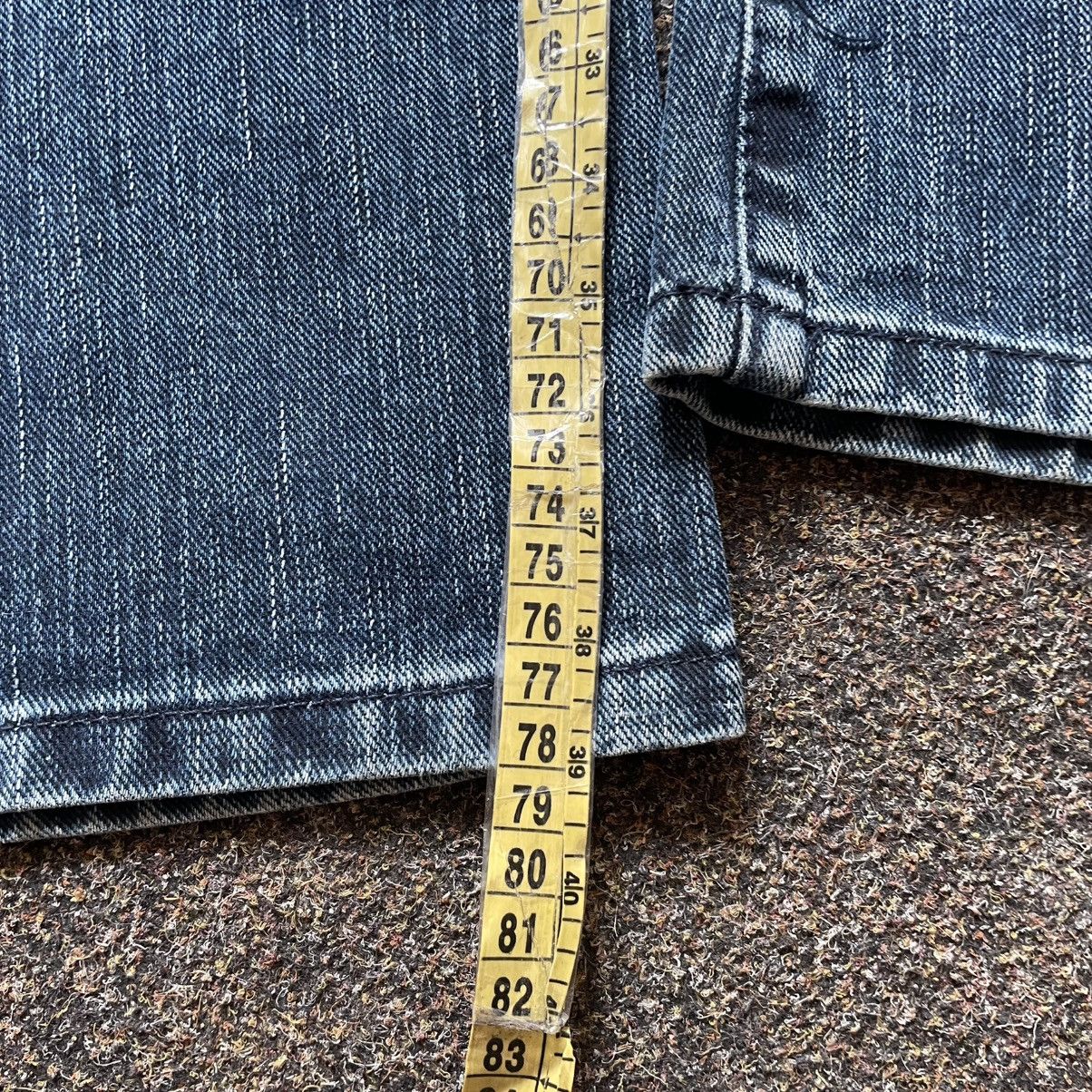 Vintage Vintage Y2K Baggy Faded Jeans Grunge Skate Distressed 35 Size 35" - 7 Thumbnail
