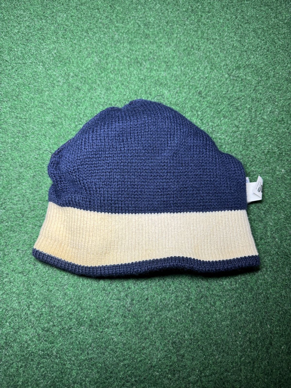 Goretex Gore Tex Fabric Wool Smiley Navy Adult Gore Tex Hat Beanie Size ONE SIZE - 8 Thumbnail
