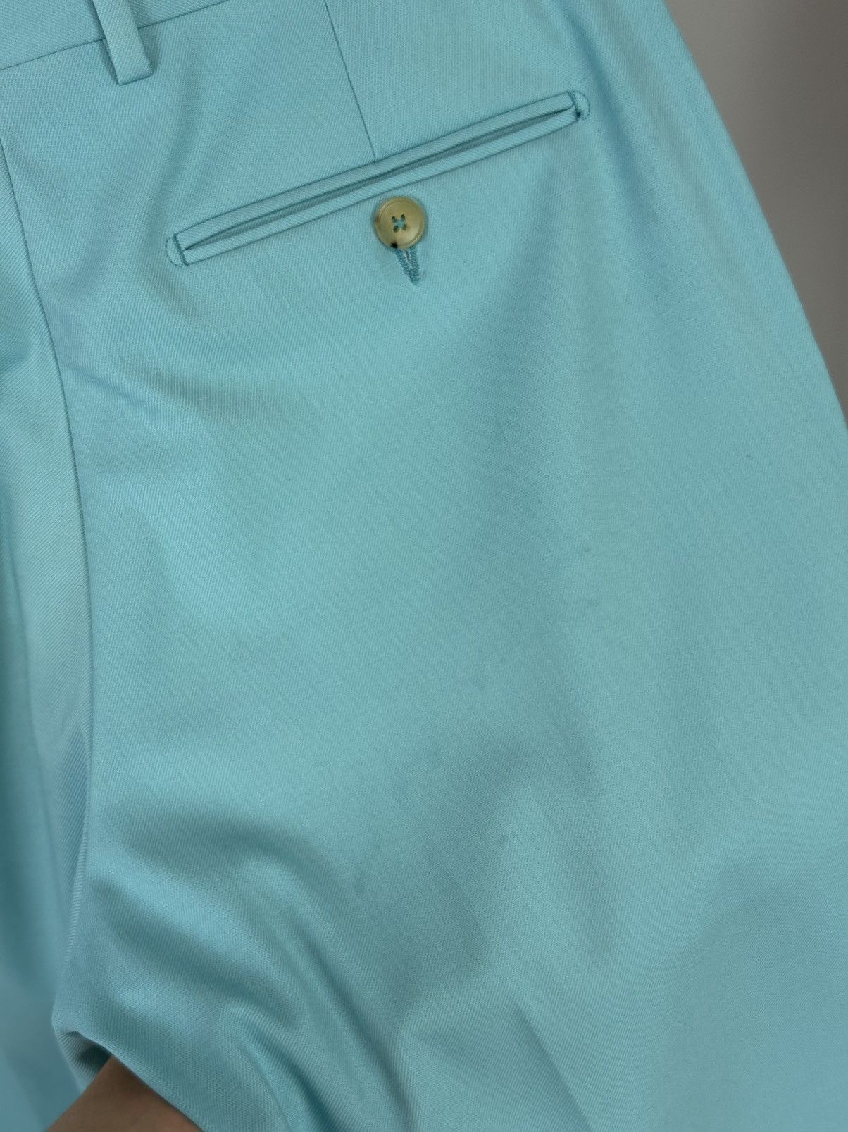 Gucci Gucci Runway Style Aqua Tailored Trousers Mens Size Small Size 44R - 12 Thumbnail
