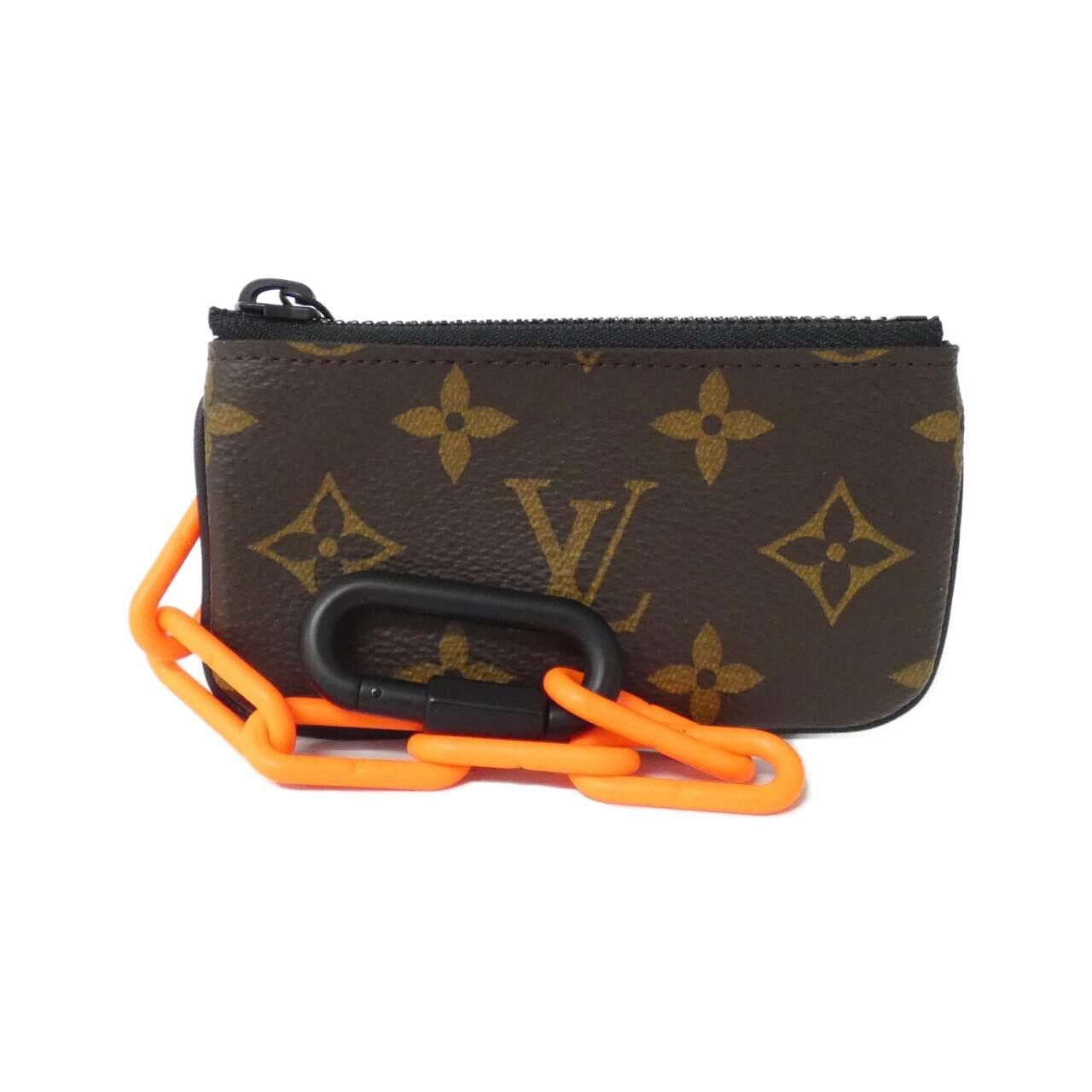 Louis Vuitton Louis Vuitton Louis Vuitton Pochette Cle Monogram Coin Key Case Textile Coin Case M44487 DUTY FREE for USA Size ONE SIZE - 1 Thumbnail