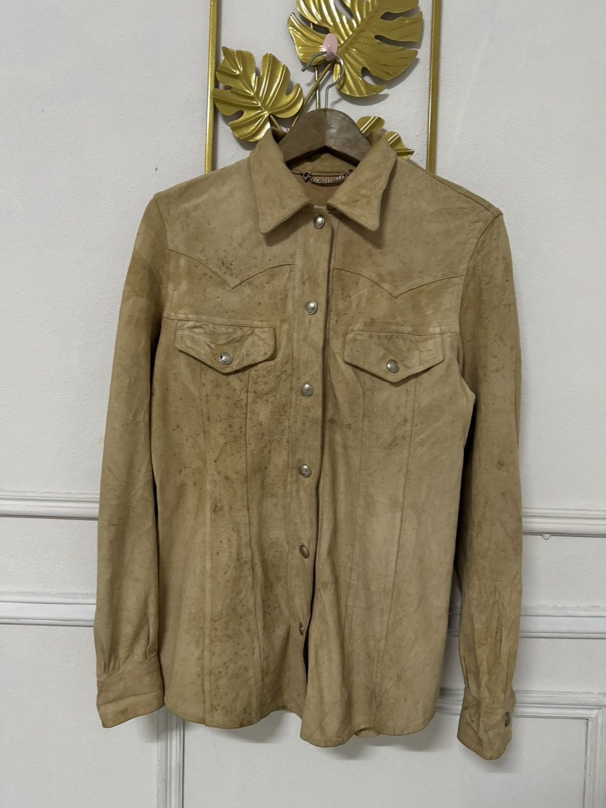 Gucci Gucci suede leather jacket size 40 Size S / US 4 / IT 40 - 1 Thumbnail
