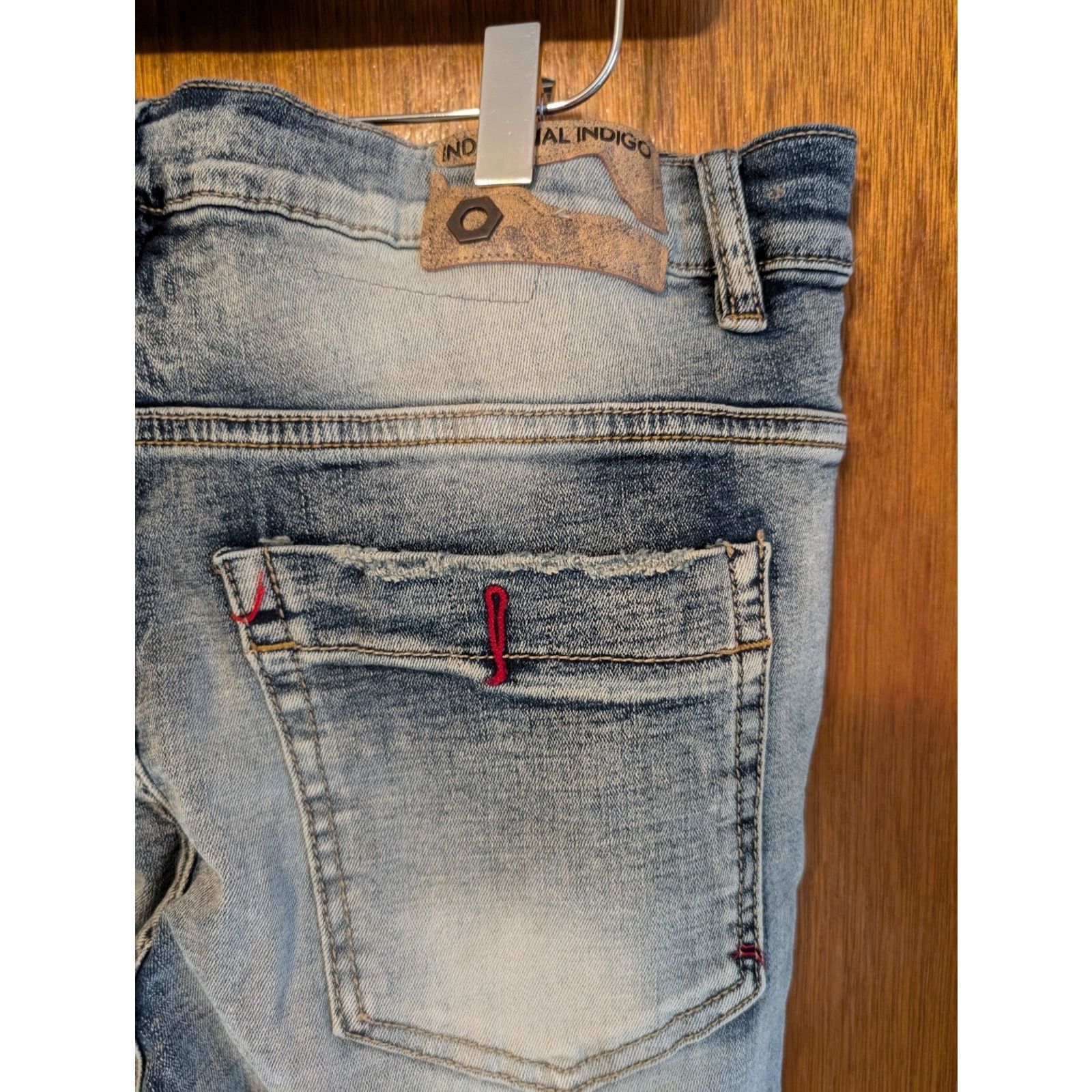 Other Men's Jeans Y2K Grunge Size 36x33 Patch Skate Street Size US 36 / EU 52 - 4 Thumbnail