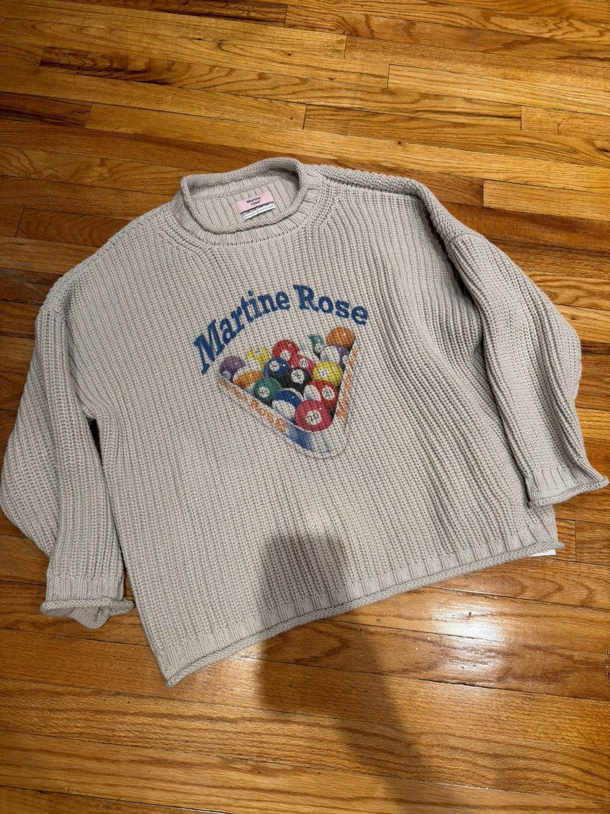 Martine Rose Martine Rose Knit Basset Jumper Billiards 8 Ball Size US M / EU 48-50 / 2 - 1 Thumbnail