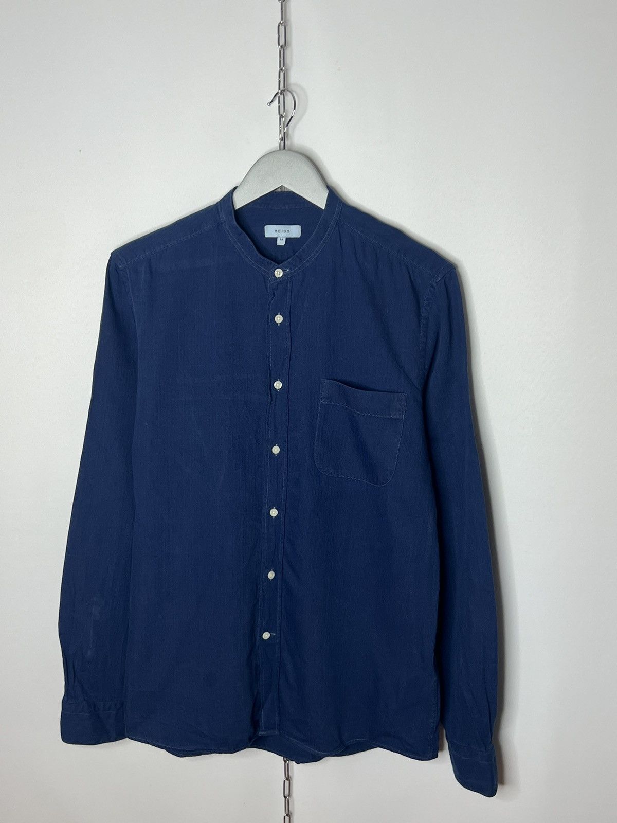 Reiss × Vintage 🤑 Reiss Luxury Button Up Shirt Long Sleeve Tee Hype 🤑 Size US M / EU 48-50 / 2 - 2 Thumbnail