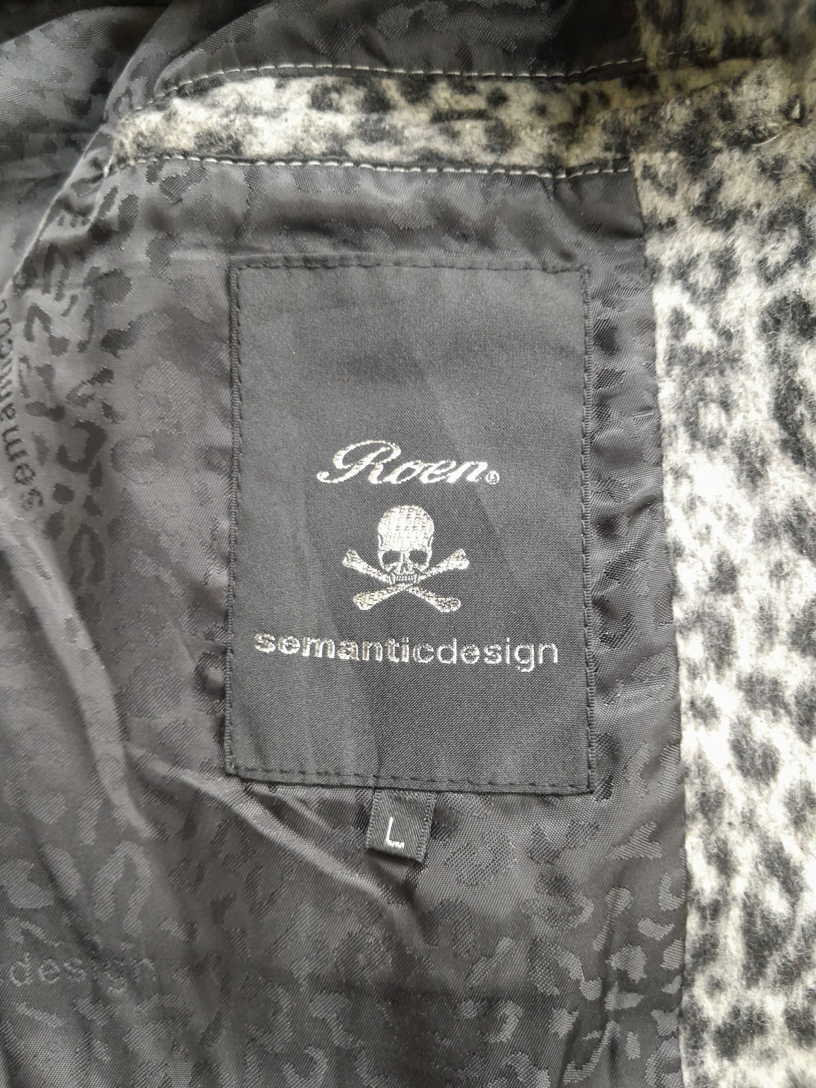 semanticdesign 2000s Roen x SemanticDesign Asymetrical Leopard Jacket Size US M / EU 48-50 / 2 - 7 Thumbnail