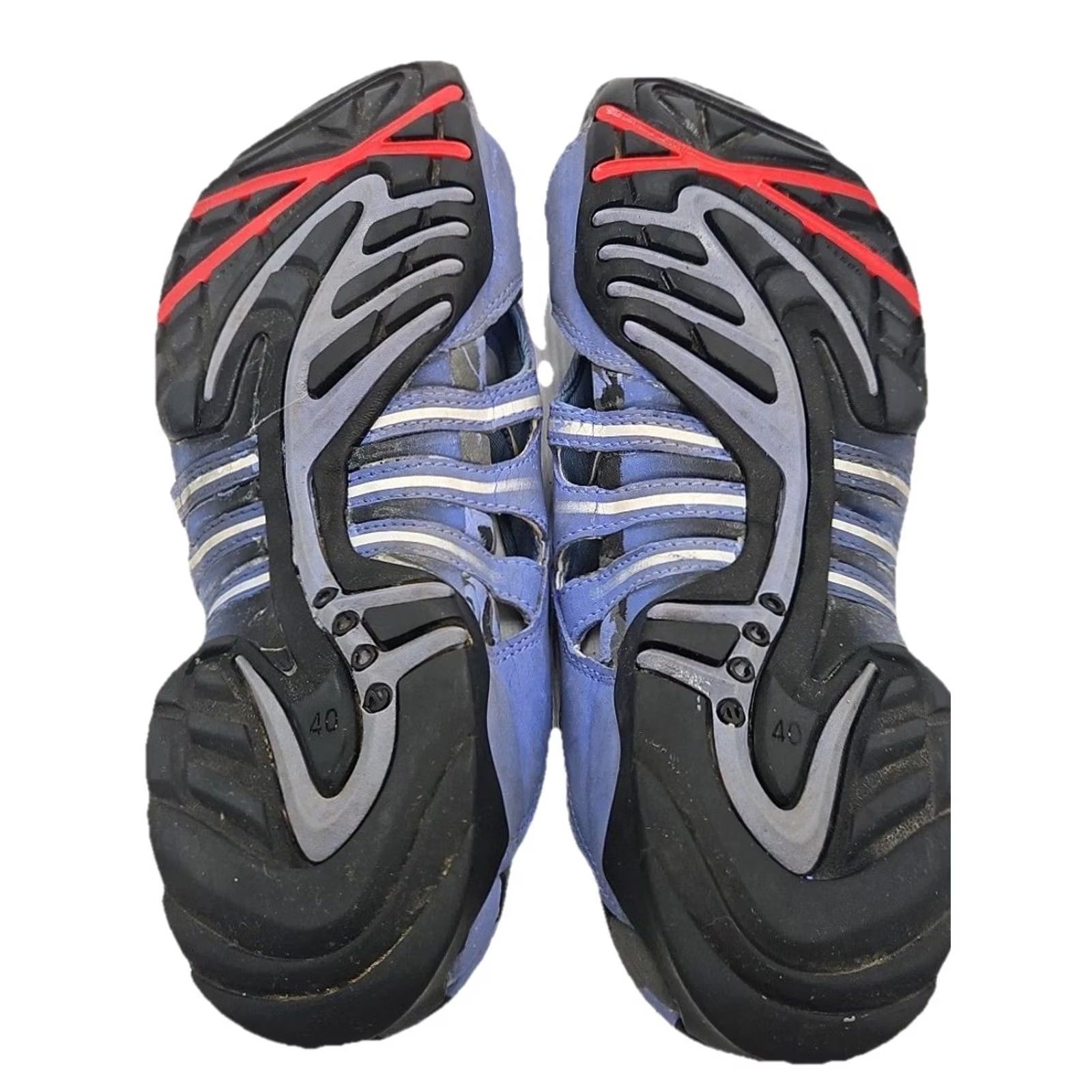 Ecco ECCO Sport Sandals Womens 9 Blue Strappy Outdoor Walking Comfort Trail Size US 9 / IT 39 - 6 Thumbnail