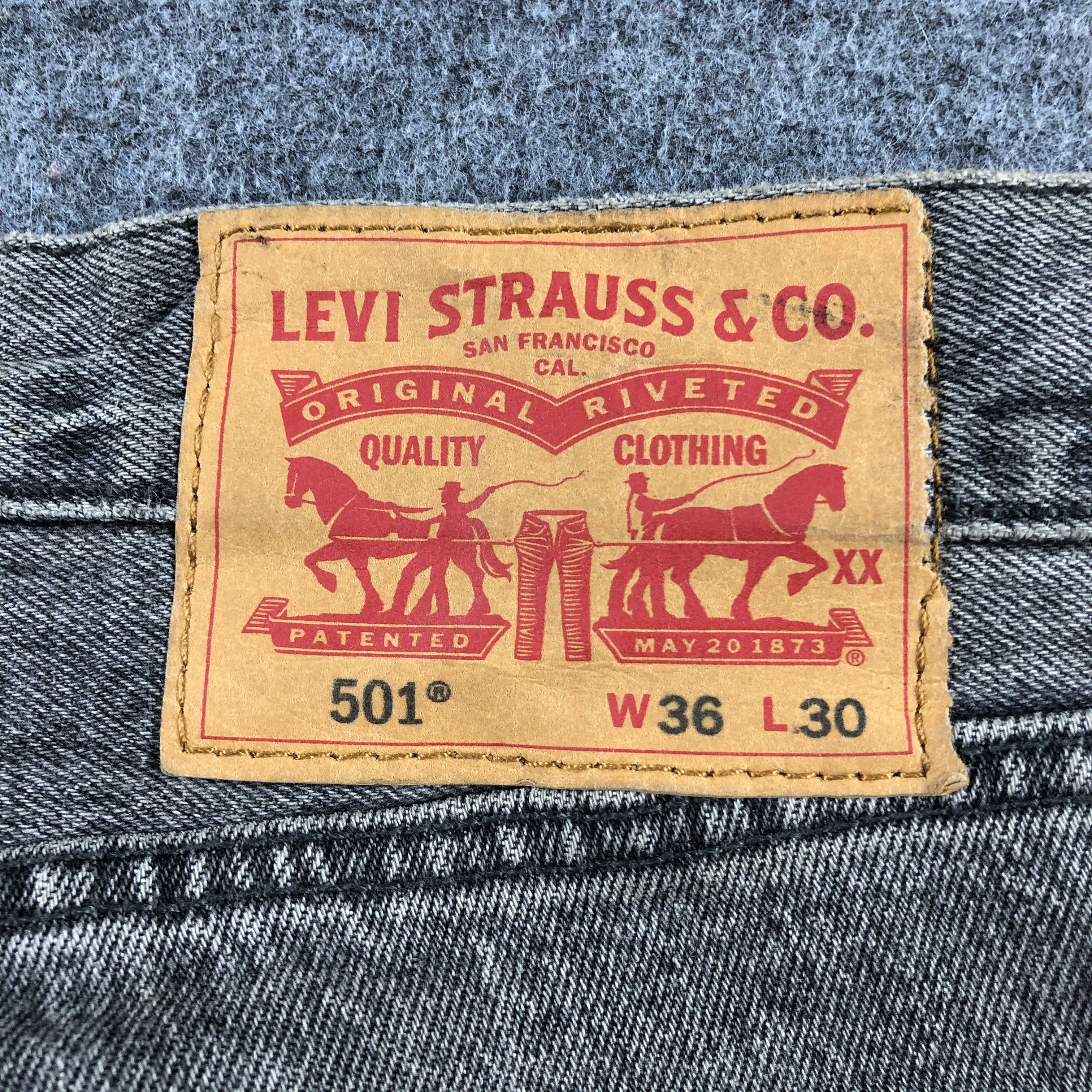 Levi's Vintage Levis 501 Jeans-J2618 Size US 37 - 5 Thumbnail