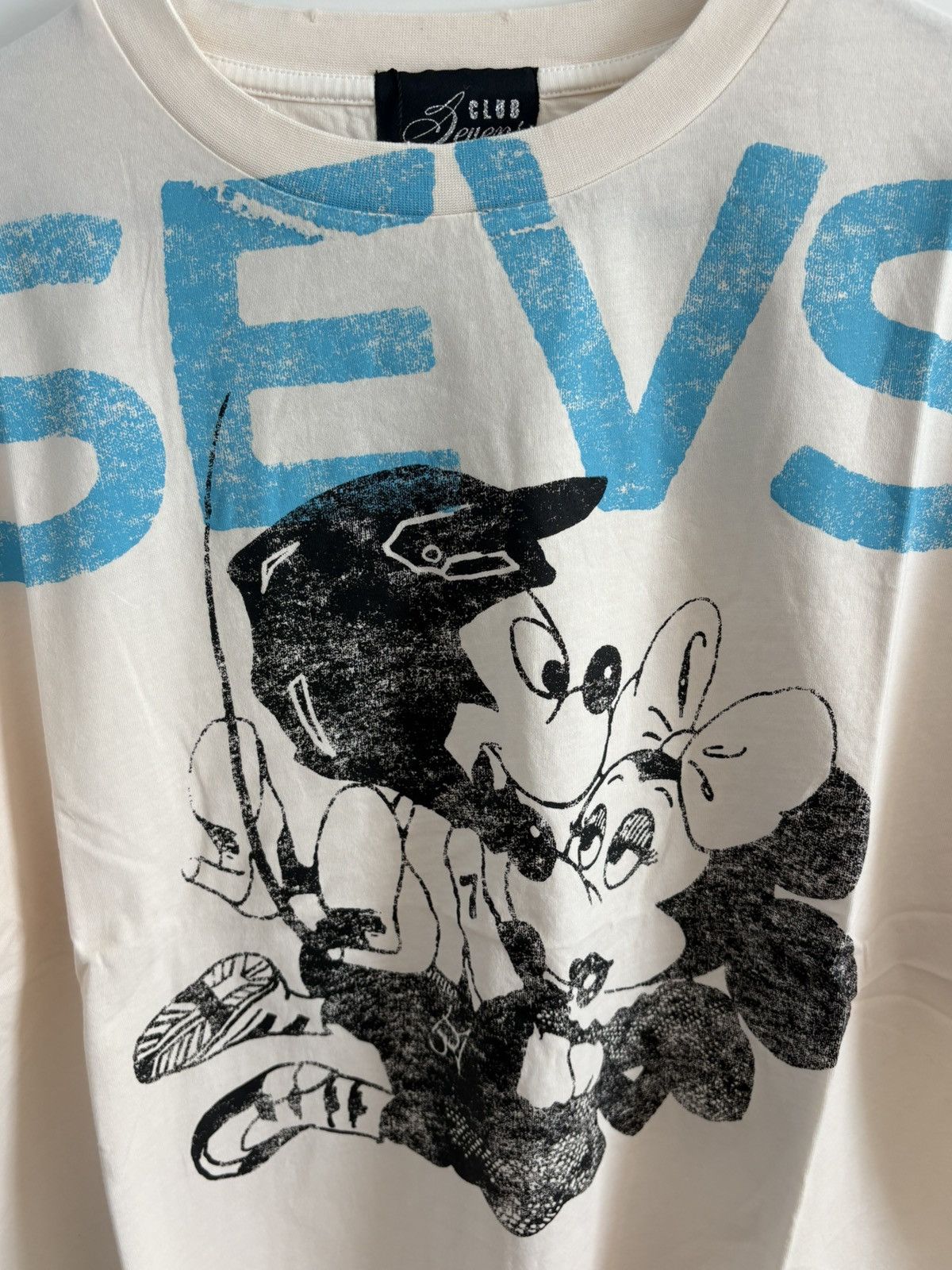 TRIPLE SEVENS Triple Sevens X-rated White Miami Mickey Mouse Men’s 2XL Tee Size US XXL / EU 58 / 5 - 2 Thumbnail