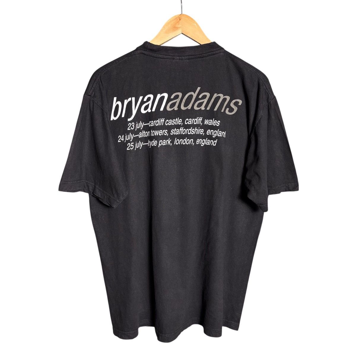 Band Tees Vintage 90s Bryan Adams Tour Band Tee Size US XL / EU 56 / 4 - 2 Thumbnail