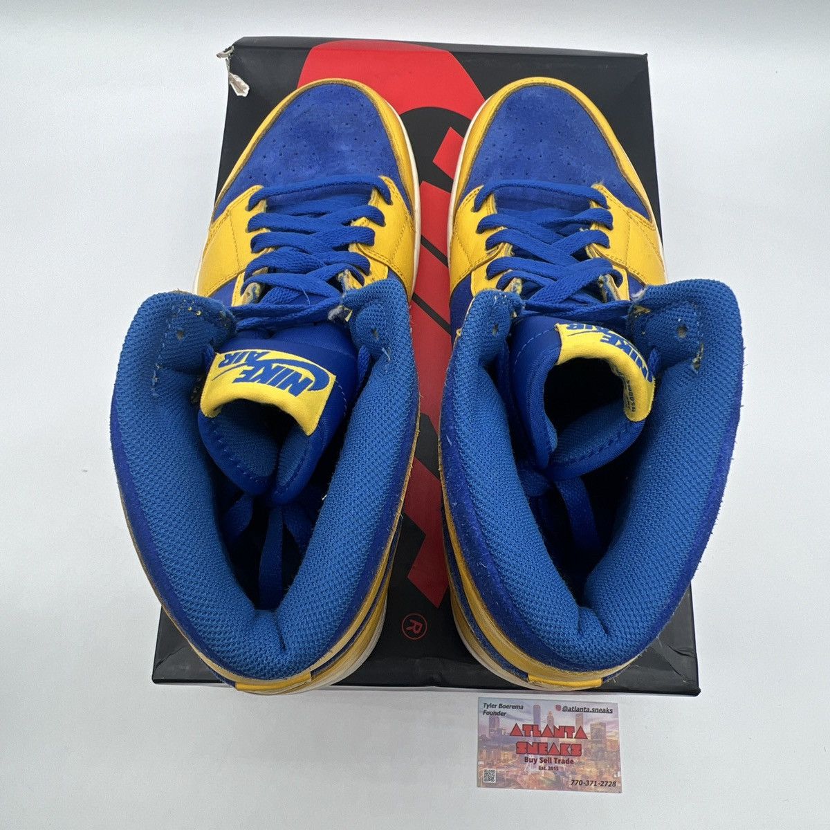 Nike Air Jordan 1 high Laney Size US 13 / EU 46 - 7 Thumbnail