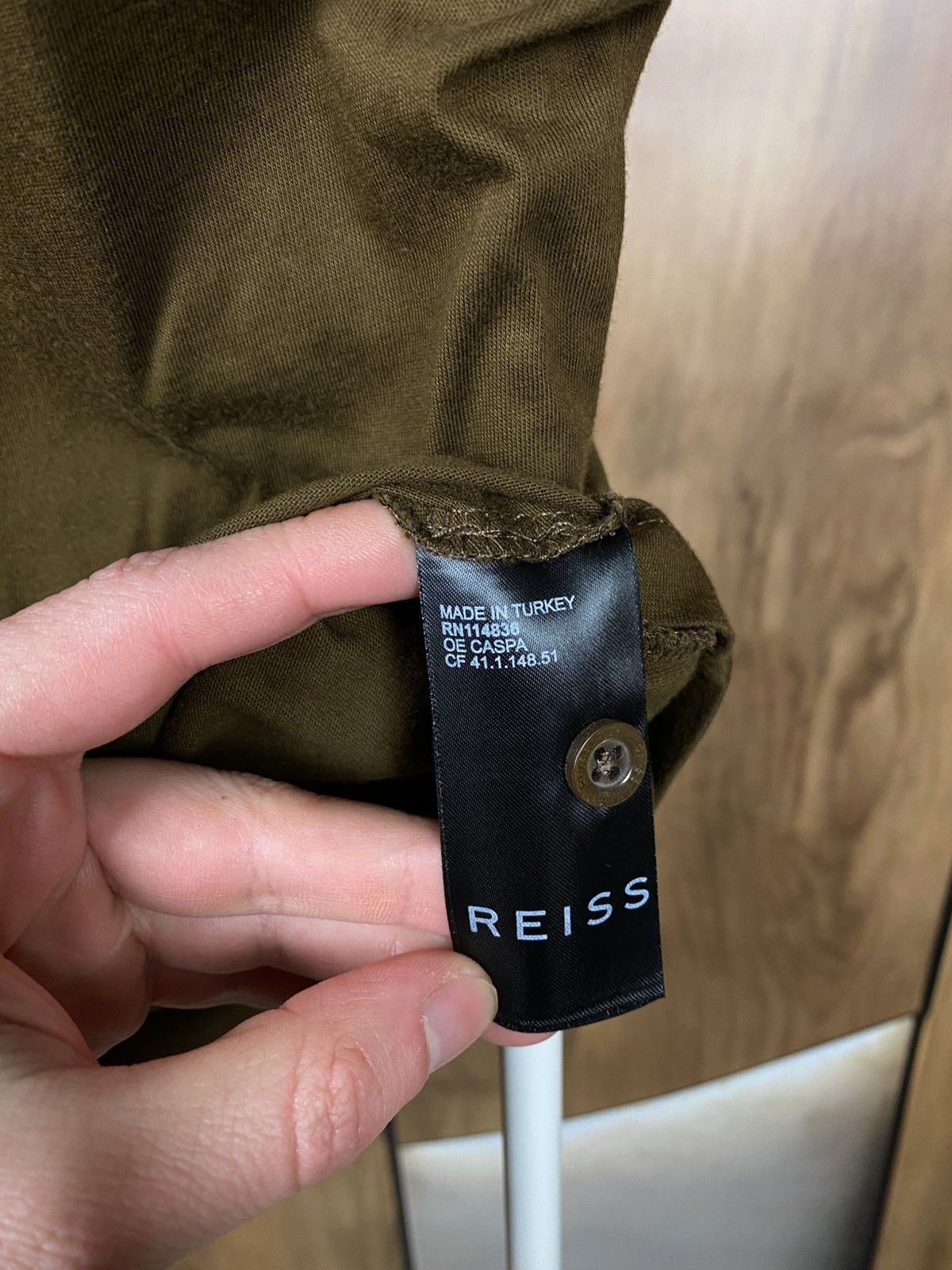 Reiss 🍇Luxury Shirt Short Sleeve Reiss🍇 Size US M / EU 48-50 / 2 - 10 Thumbnail