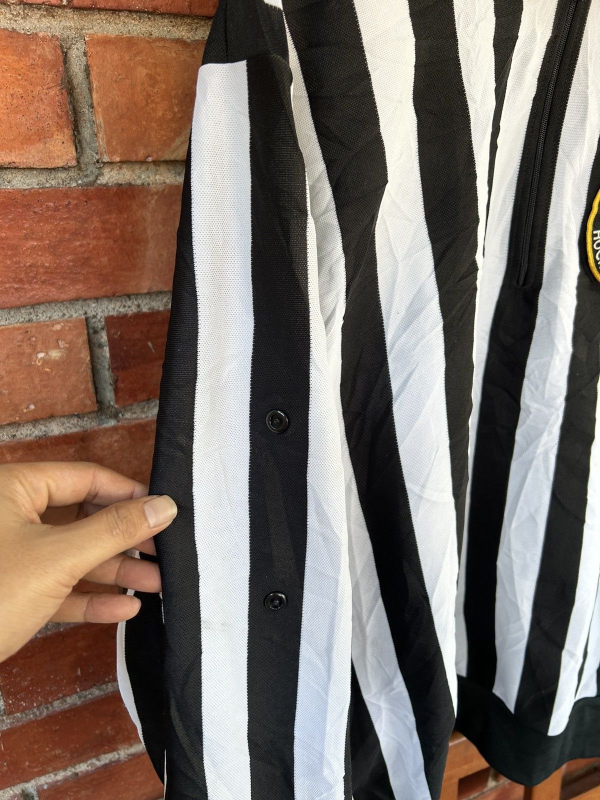 Vintage 💥 VINTAGE B.C AMATEUR HOCKEY ASSOCIATION HALF ZIPPER JERSEY. Size US XL / EU 56 / 4 - 6 Thumbnail