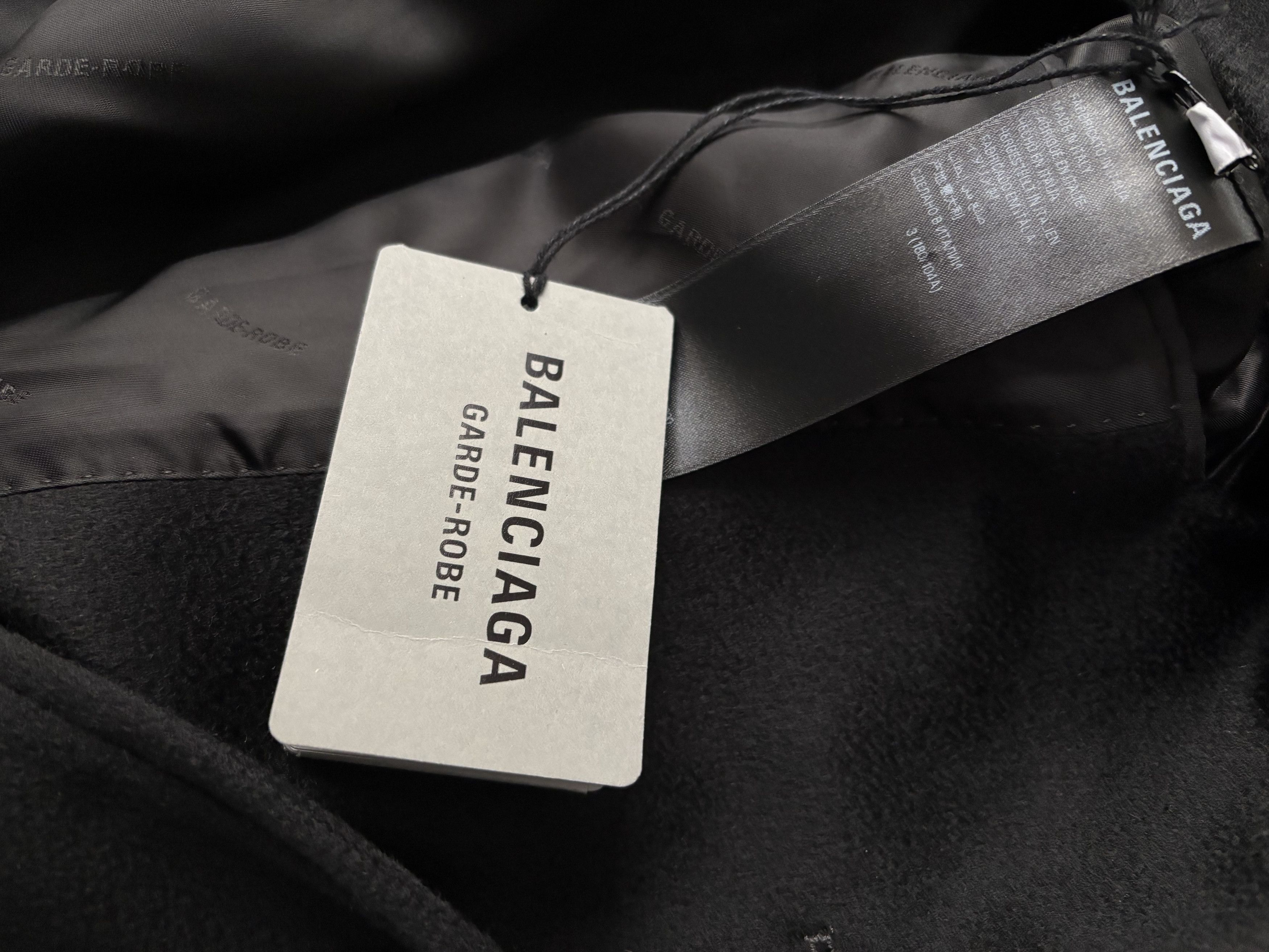 Balenciaga Balenciaga hooded cashmere coat Size US L / EU 52-54 / 3 - 10 Thumbnail