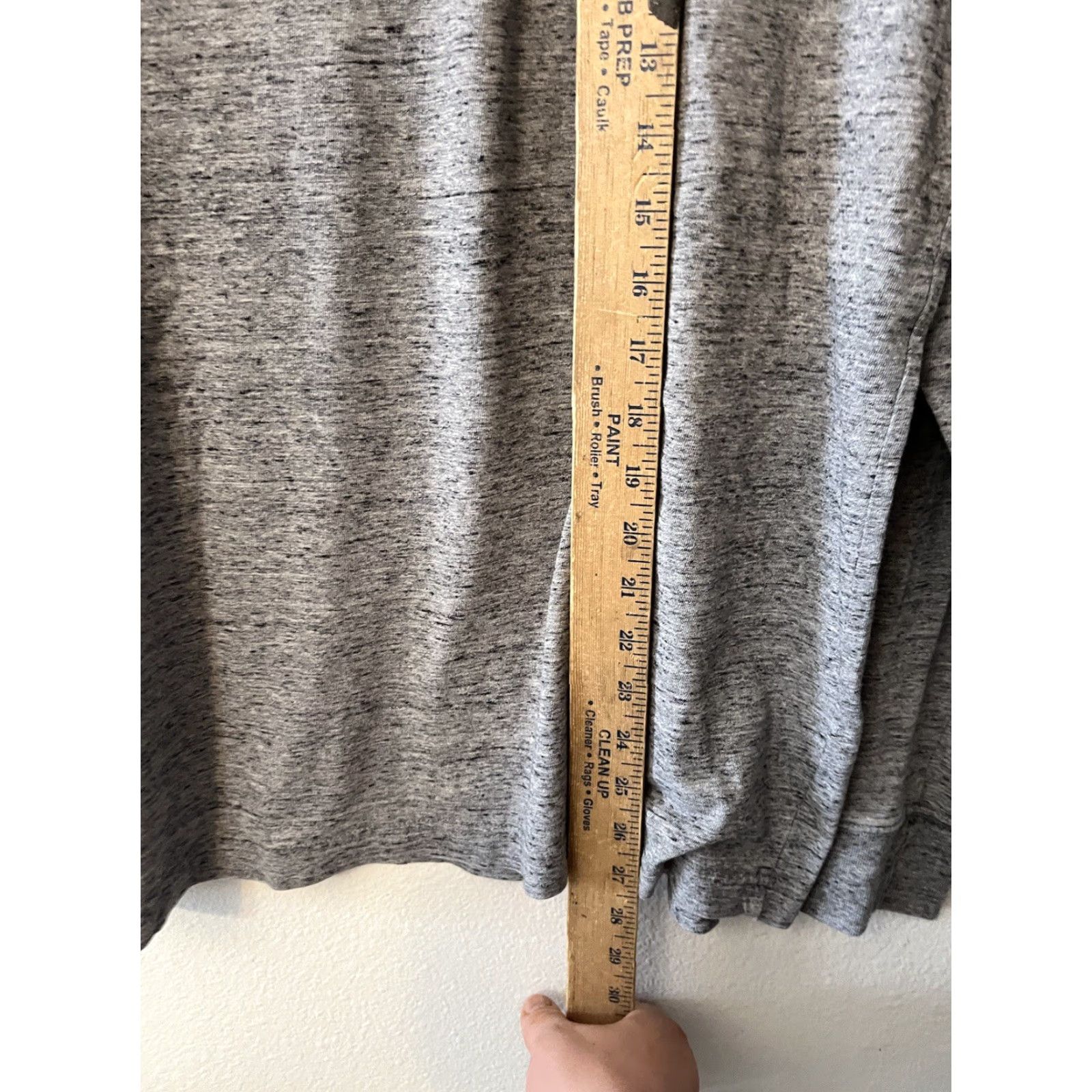 Old Navy Old Navy Men’s Henley Shirt Large Heather Gray Shirt Mens L Gray Henley Old Navy T-Shirt Size US L / EU 52-54 / 3 - 5 Thumbnail