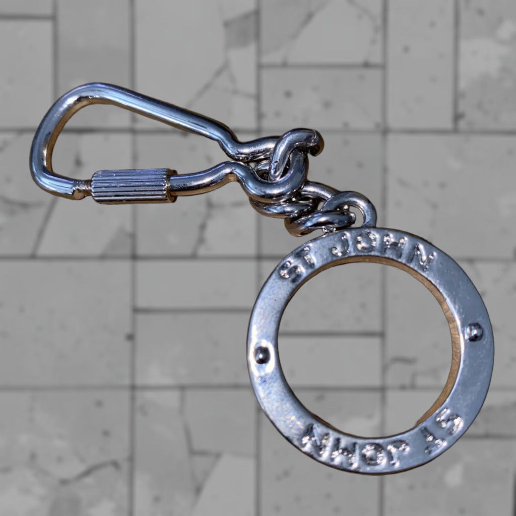 St. John St. John Key Chain Women Silver Pre-owned Key Chain Size ONE SIZE - 1 Preview