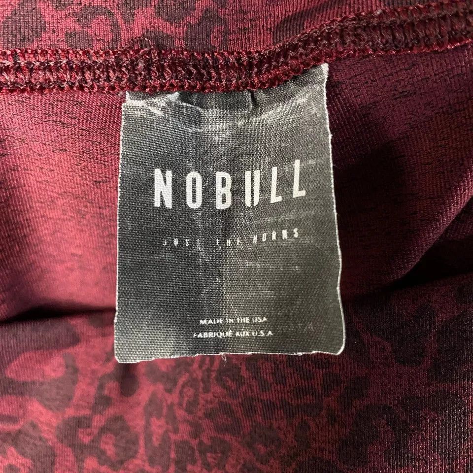 Other Nobull Leggings Women's Medium Plush Heather Leopard Print Size 26" / US 2 / IT 38 - 8 Thumbnail