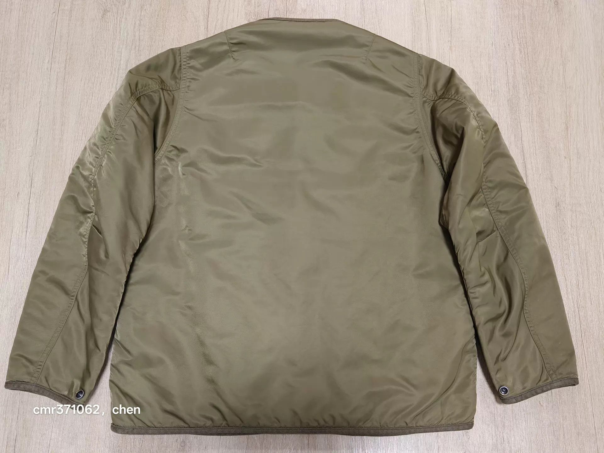 Visvim visvim 19ss iris liner jkt khaki2 size 2 Size US M / EU 48-50 / 2 - 6 Thumbnail