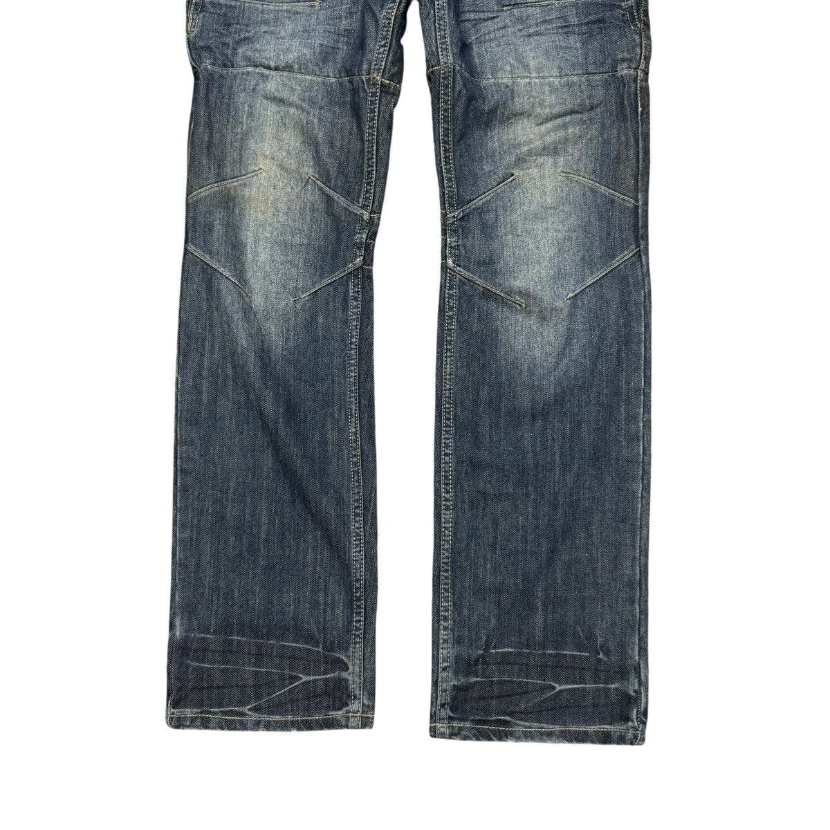 PPFM PPFM Double Waist Layered Denim Jeans Size US 32 / EU 48 - 7 Thumbnail