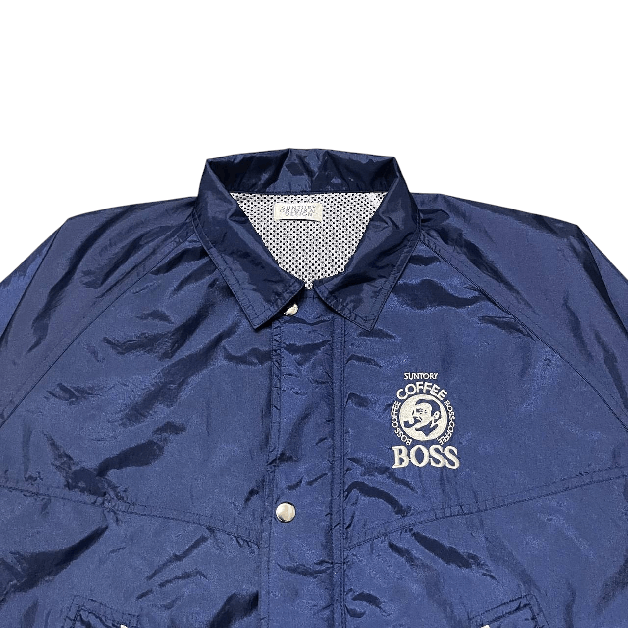 Japanese Brand Vintage Suntory Boss Coffee Bomber Jacket Size US M / EU 48-50 / 2 - 2 Thumbnail
