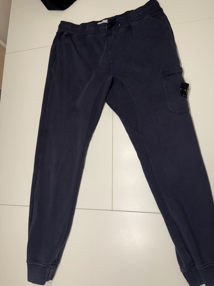 Stone Island Stone Island Navy Blue Sweatpants Size US 32 / EU 48 - 4 Thumbnail