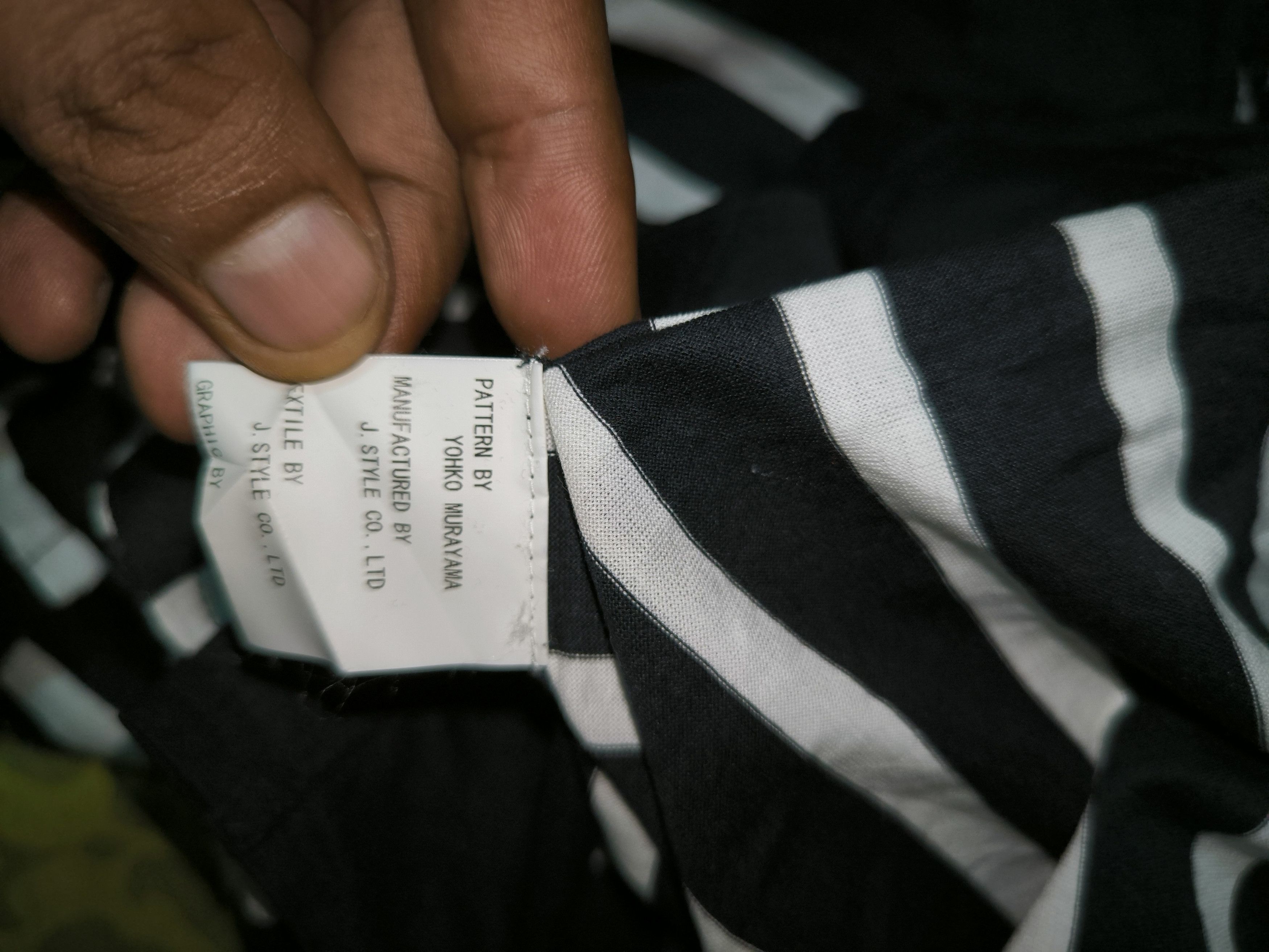 Japanese Brand × Mastermind Production Mastermind Japan Striped Tee Size XS / US 0-2 / IT 36-38 - 23 Thumbnail
