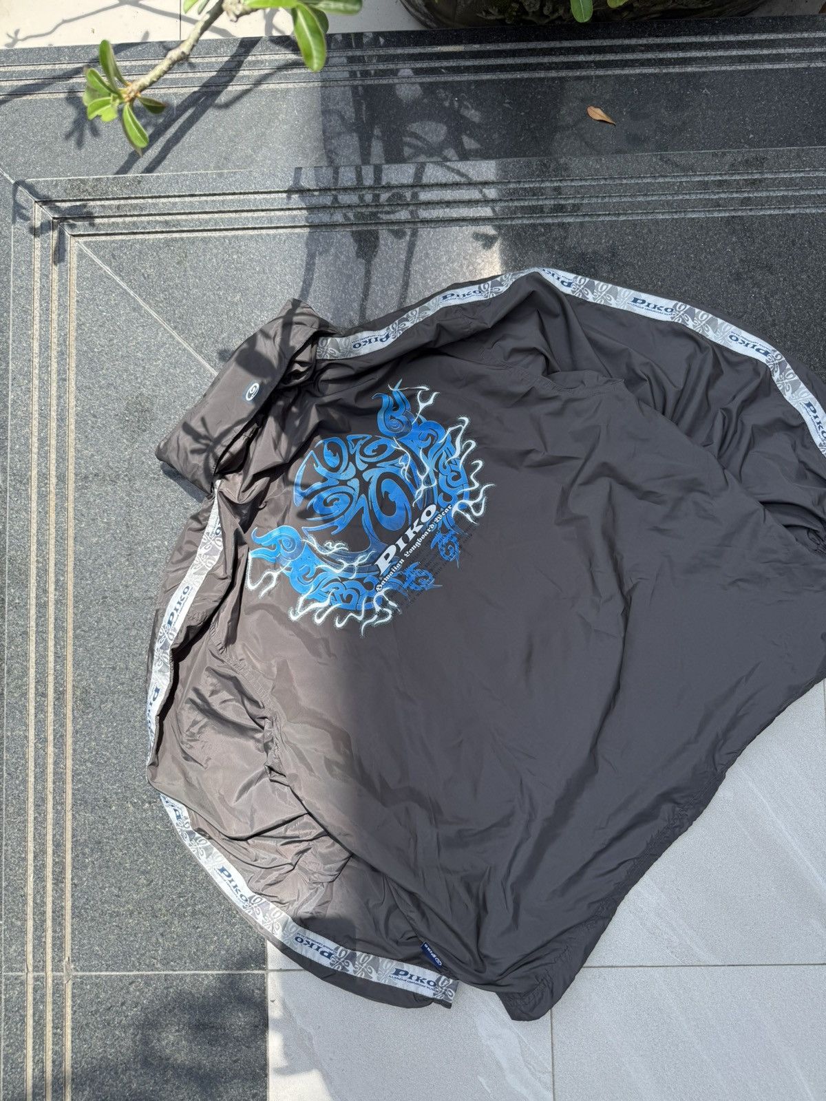 Japanese Brand 90’s PIKO RARE HAWAIIAN SURF RETRO VINTAGE ZIP NYLON JACKET Size US M / EU 48-50 / 2 - 2 Thumbnail