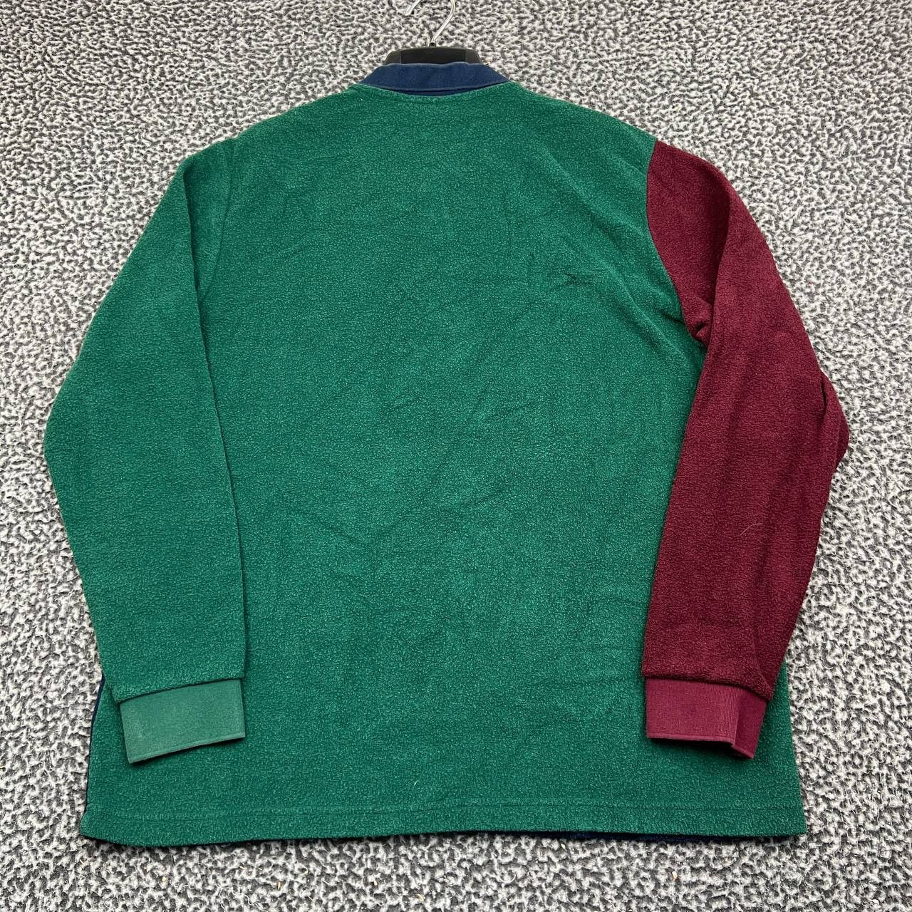 Adidas Adidas Originals Men Colorblock Fleece 1/4 Zip Pullover L Size US L / EU 52-54 / 3 - 6 Thumbnail