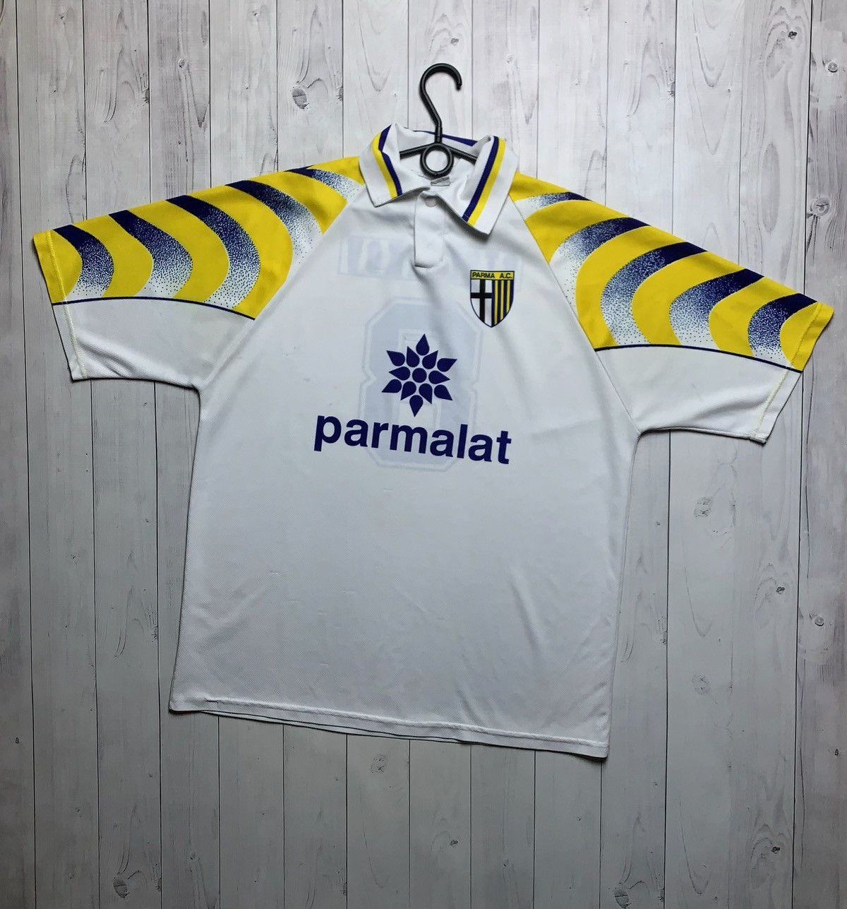 Vintage Very rare Vintage Parma 8 stoichkov soccer tee size XL / XXL Size US XXL / EU 58 / 5 - 2 Thumbnail