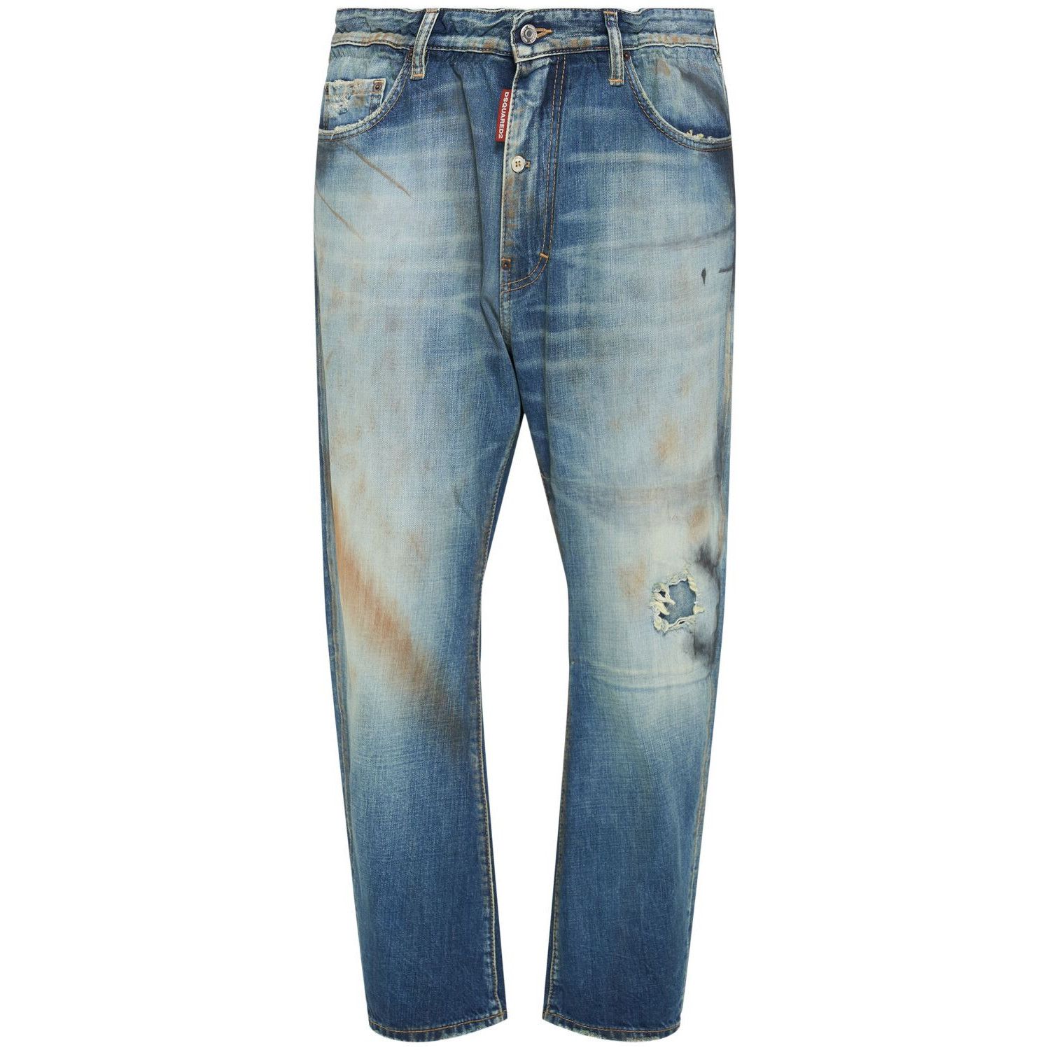 DSQUARED2 Tidy Biker Blue Jeans New & Authentic (Men's size: