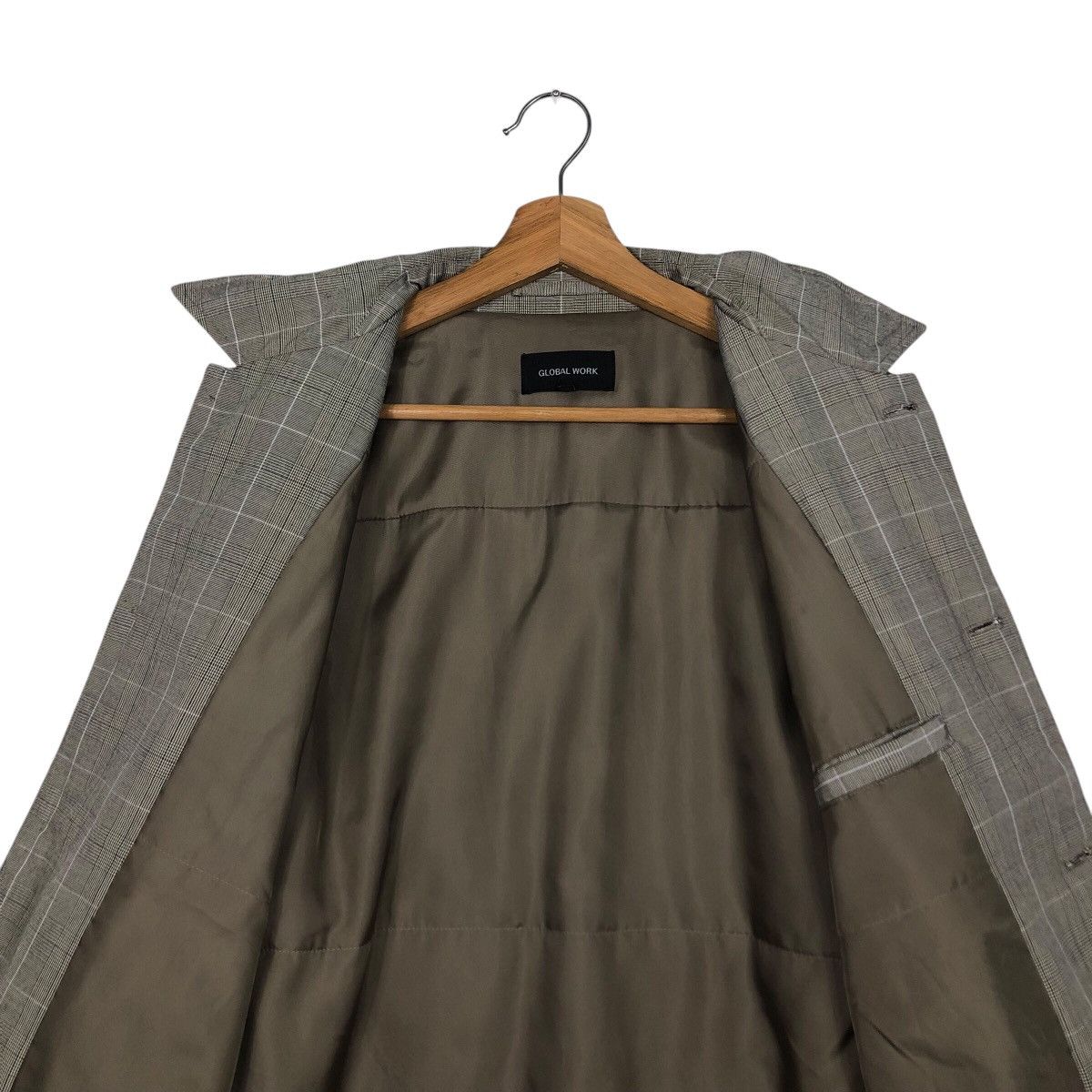 Global Work × Japanese Brand × Vintage 📌Vintage Bomber Jacket Blanket Global Work Issey Miyake Size US M / EU 48-50 / 2 - 15 Thumbnail