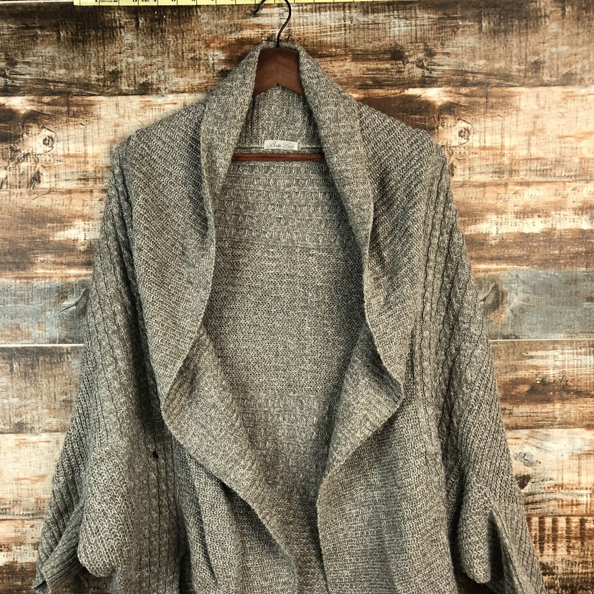 Homespun Knitwear × Japanese Brand DL Berta Linda Gray cardigan Knitwear #C530 Size M / US 6-8 / IT 42-44 - 2 Thumbnail