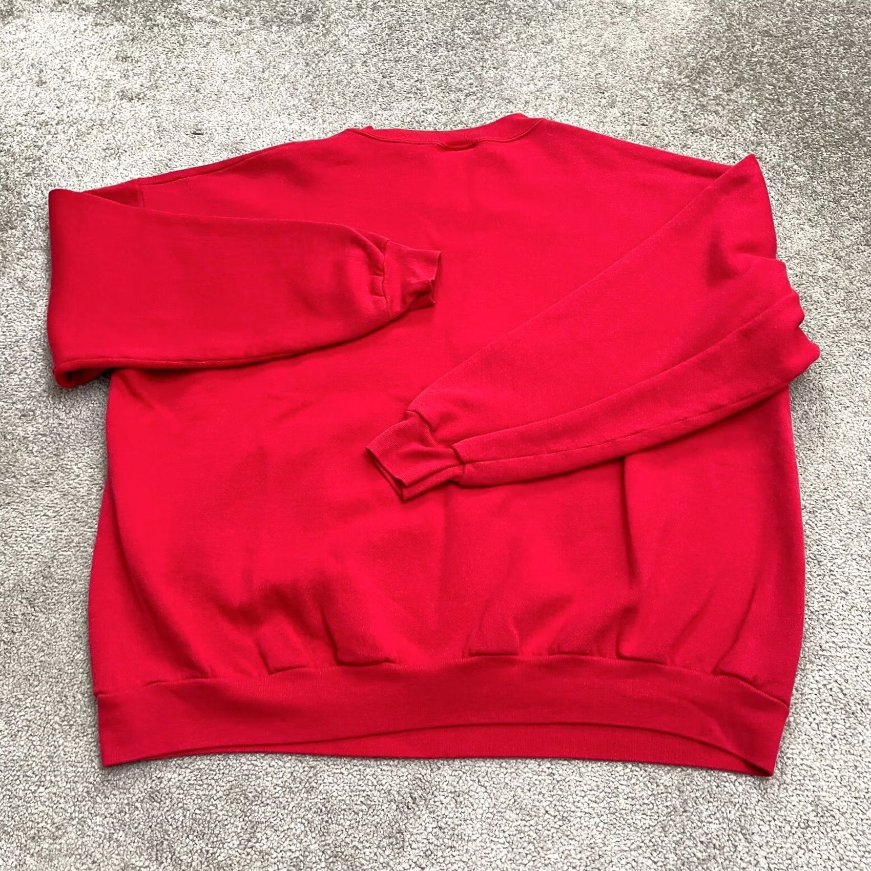 Lee VINTAGE Lee 90s Y2K Graphic Sweatshirt Unisex Adult 2XL Red Crew Neck Casual Size US XXL / EU 58 / 5 - 2 Thumbnail