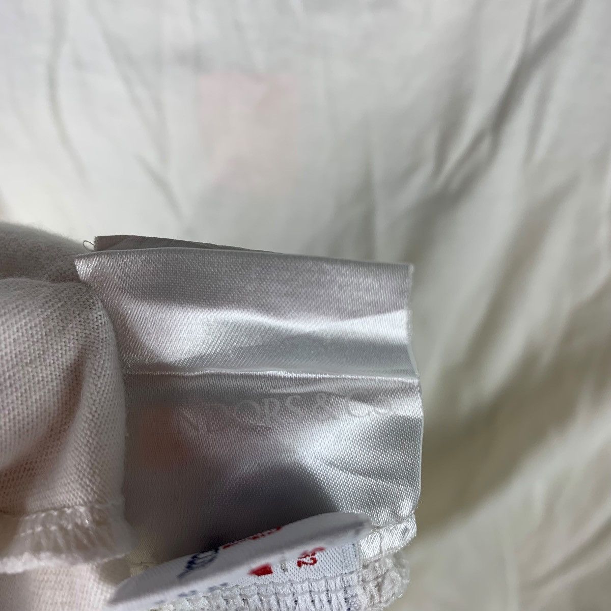 Moncler MONCLER v neck white ringer tee Size US M / EU 48-50 / 2 - 12 Thumbnail