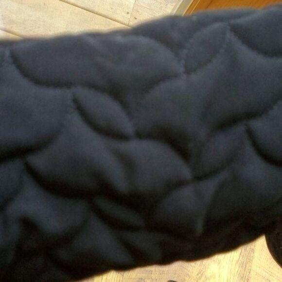 Vintage Braetan Unisex Sz. 1X Quilted Black Full Zippered Collared C Size US XL / EU 56 / 4 - 5 Thumbnail