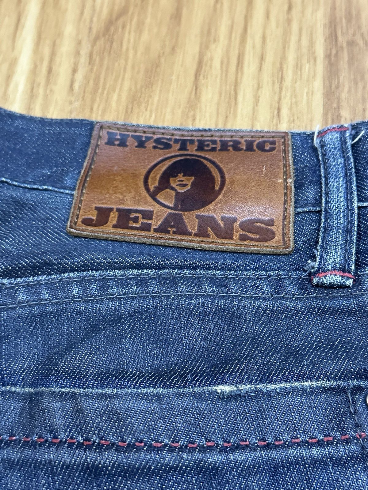 Hysteric Glamour Hysteric Glamour Waxed Distressed Knee Denim Size US 28 / EU 44 - 3 Thumbnail